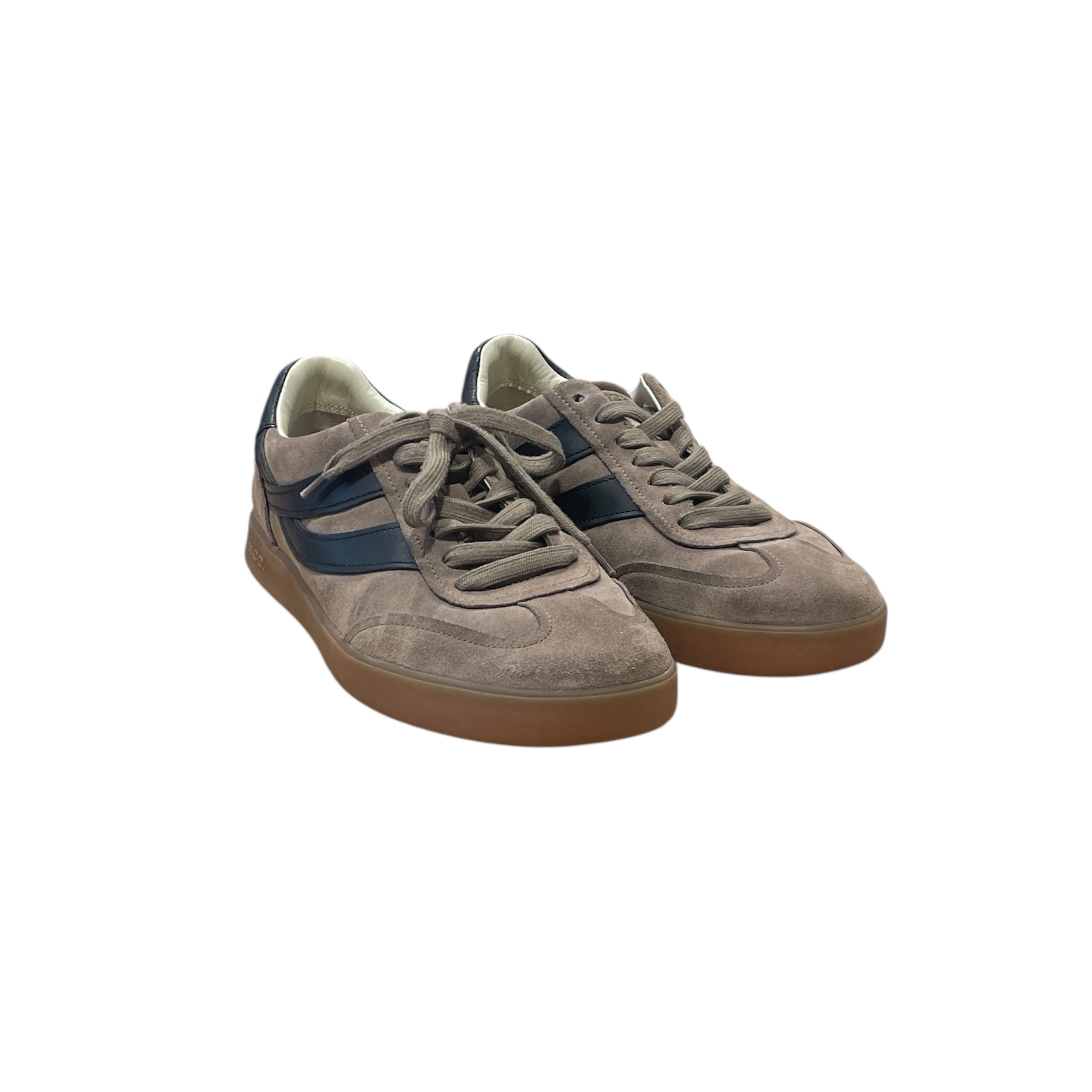 VINCE./Low-Sneakers/US 8/Stripe/Suede/BRW/Oasis Sneaker view 1