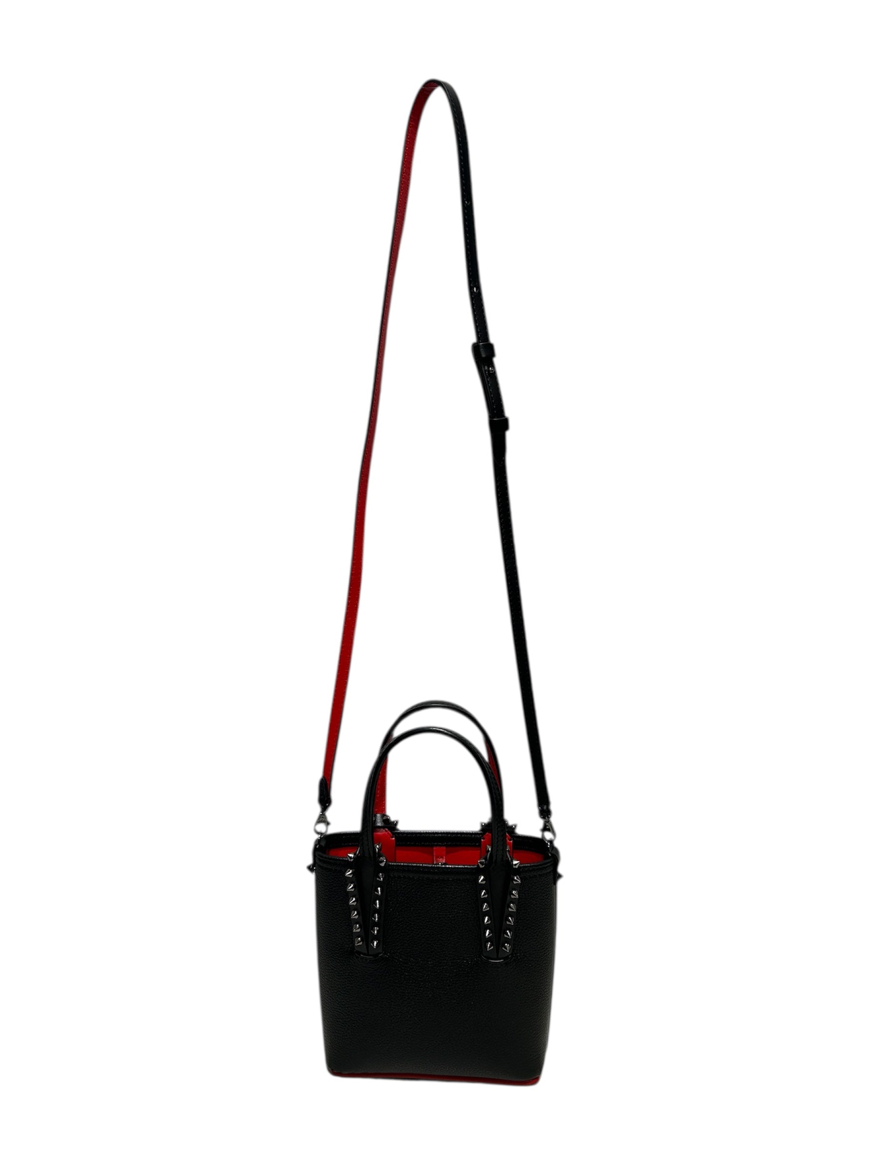 Christian Louboutin/Basket Bag/Leather/BLK/ view 1