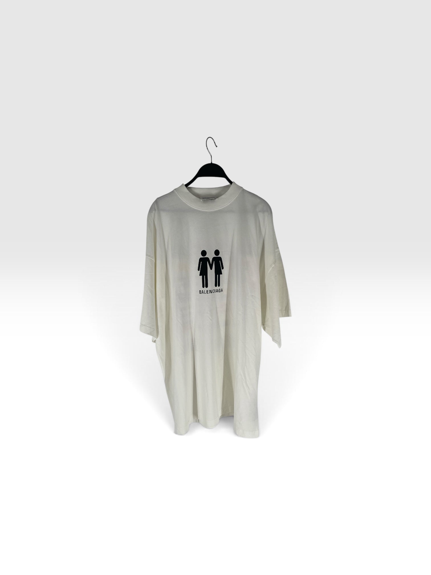 BALENCIAGA/T-Shirt/4/Cotton/WHT/2022 BOY/GIRL PRIDE 6 view 1