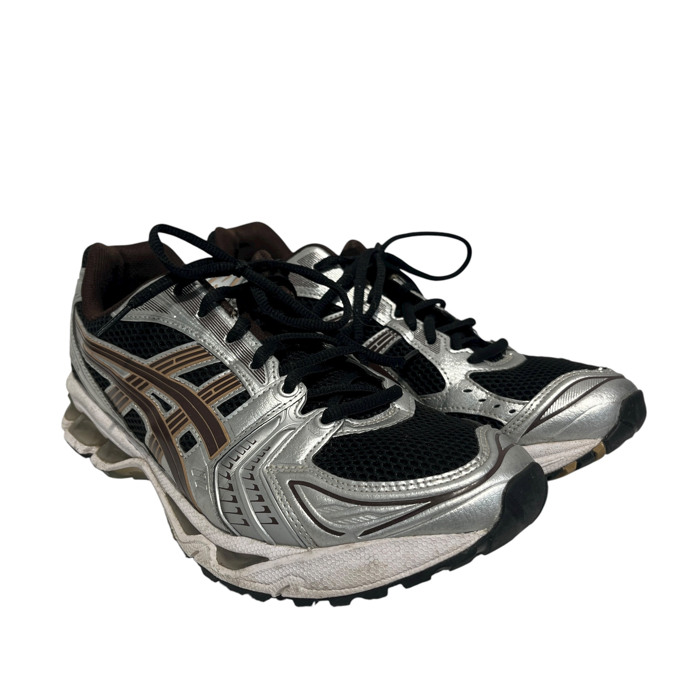 ASICS/Low-Sneakers/US 11.5/Cotton/BRW/Gel coffee silver view 1