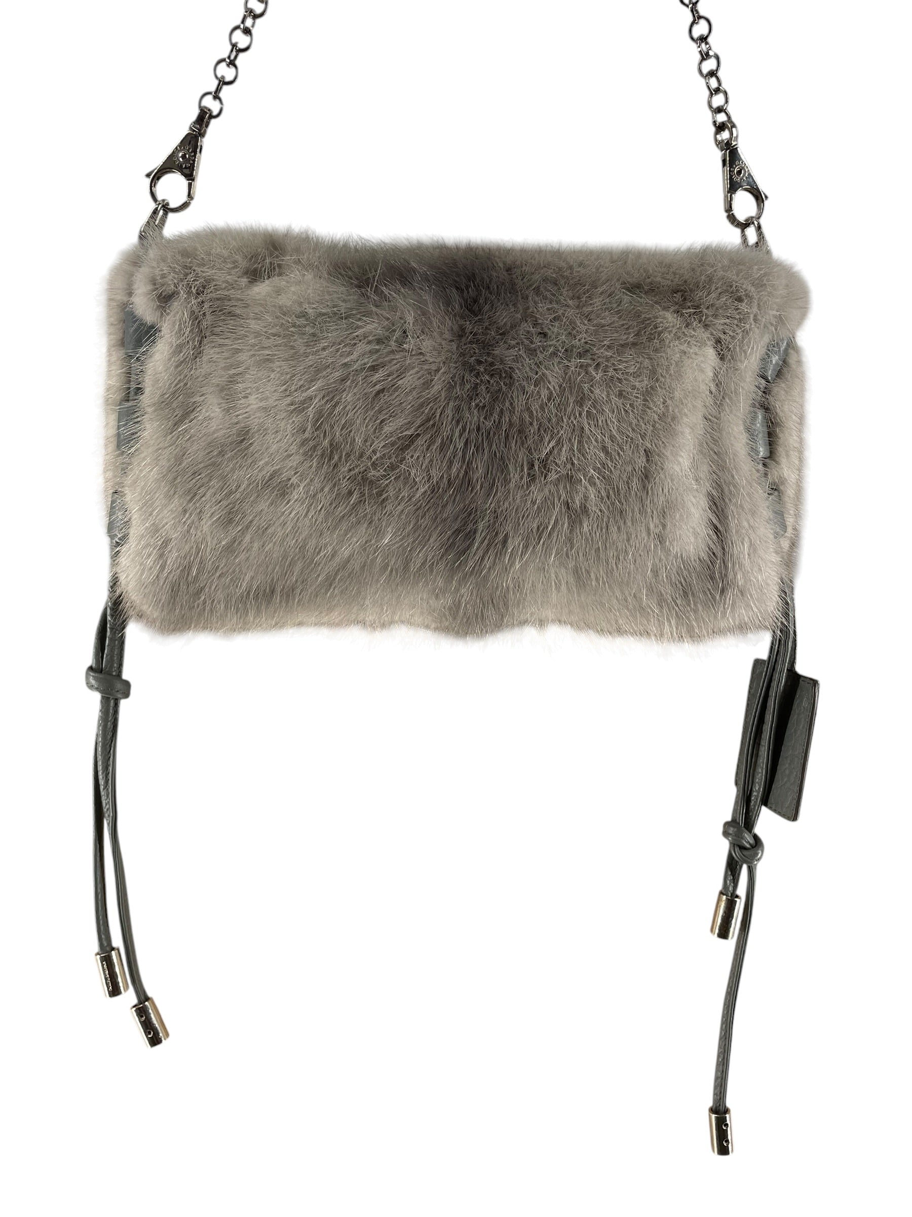 DOLCE&GABBANA/Bag/Fur/GRY/D&G GRY FUR BAG view 4