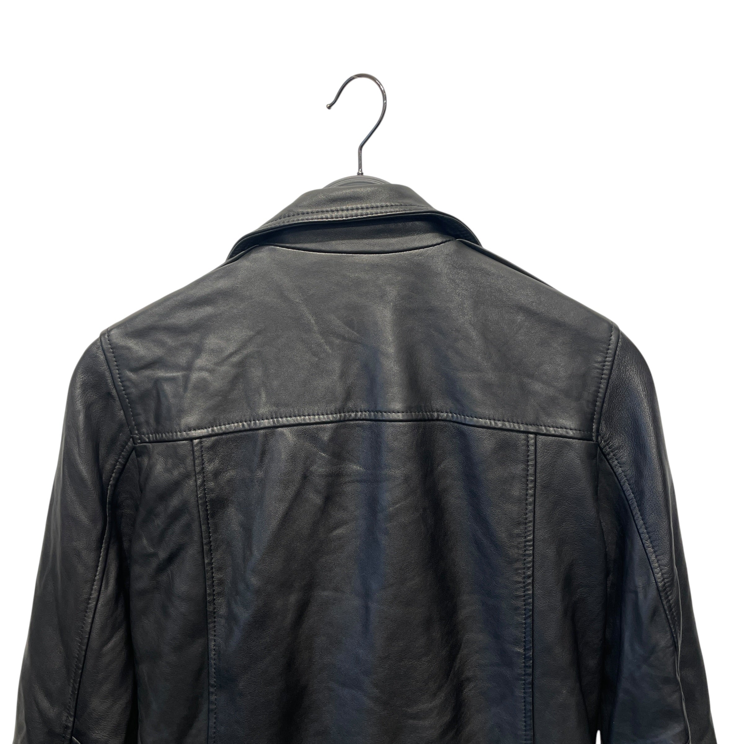 ALLSAINTS/Leather Jkt/S/Leather/BLK/Biker Jacket view 5