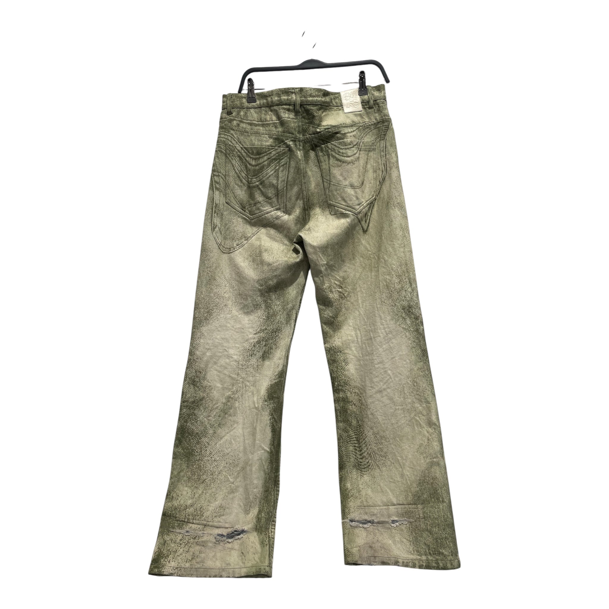 CAMPERLAB/Pants/34/Denim/GRN/All Over Print/Distorted Print view 2