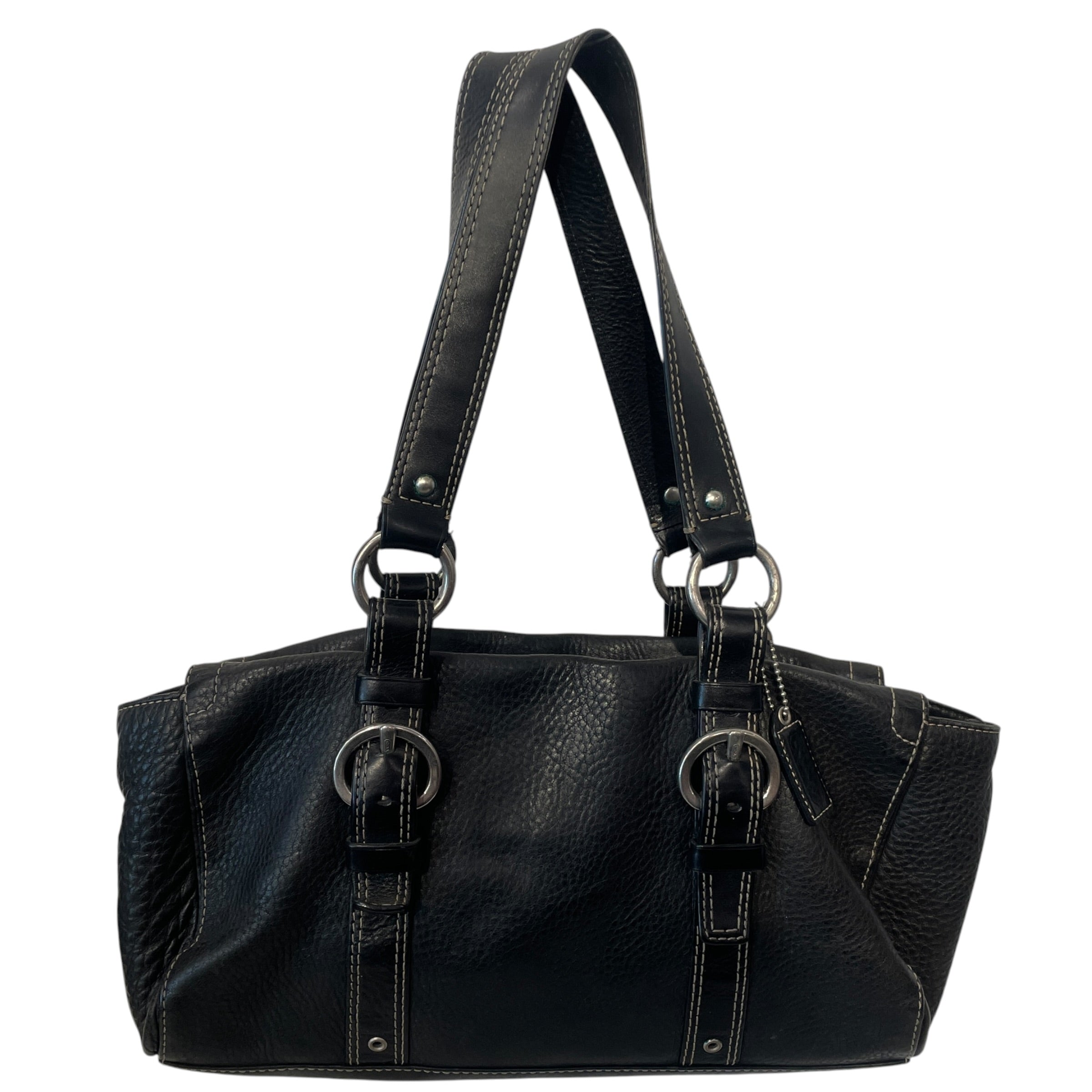 COACH/Bag/Leather/BLK/Chelsea Pebbled Handbag view 1