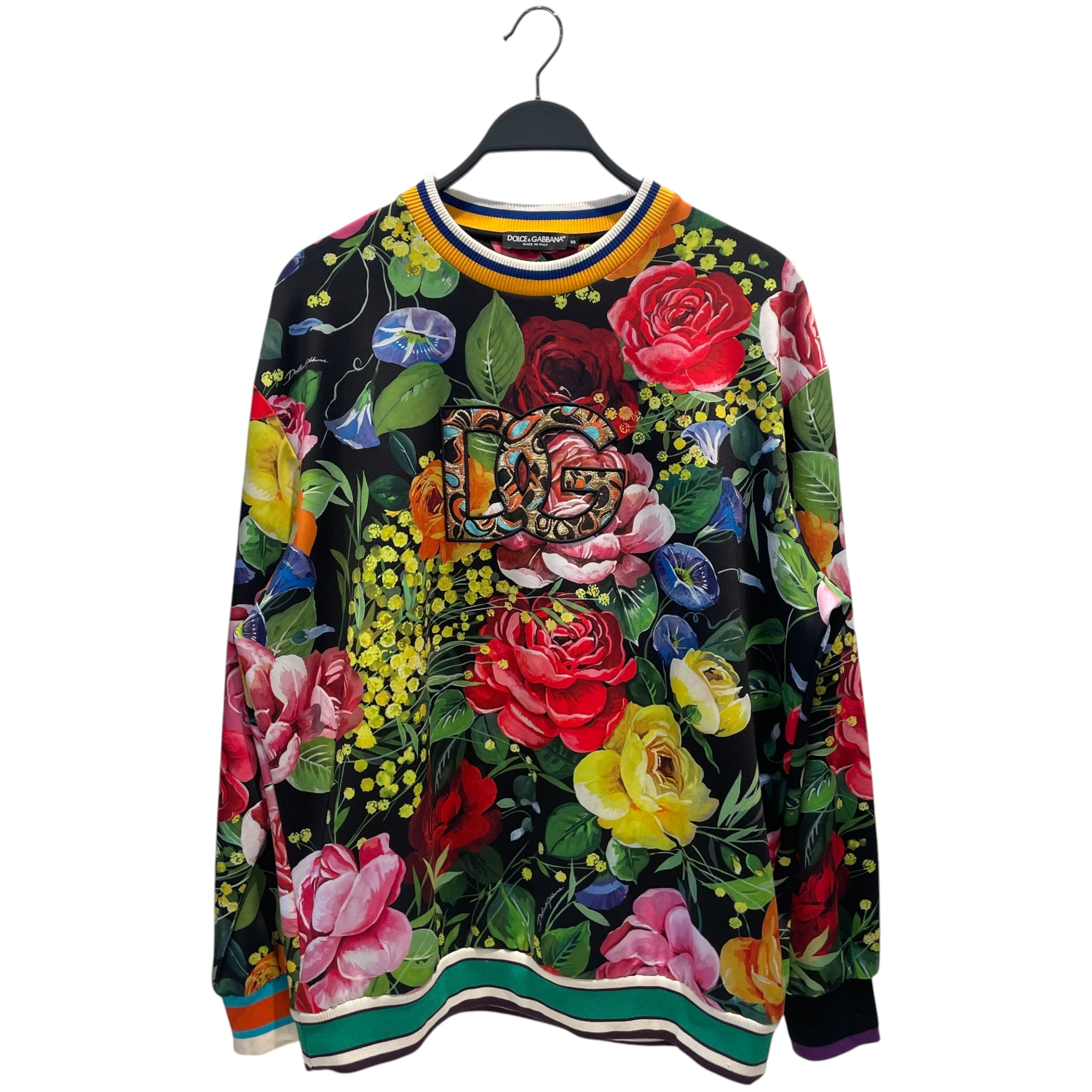 DOLCE&GABBANA/Sweater/S/Floral Pattern/MLT/Technical Jersey view 1