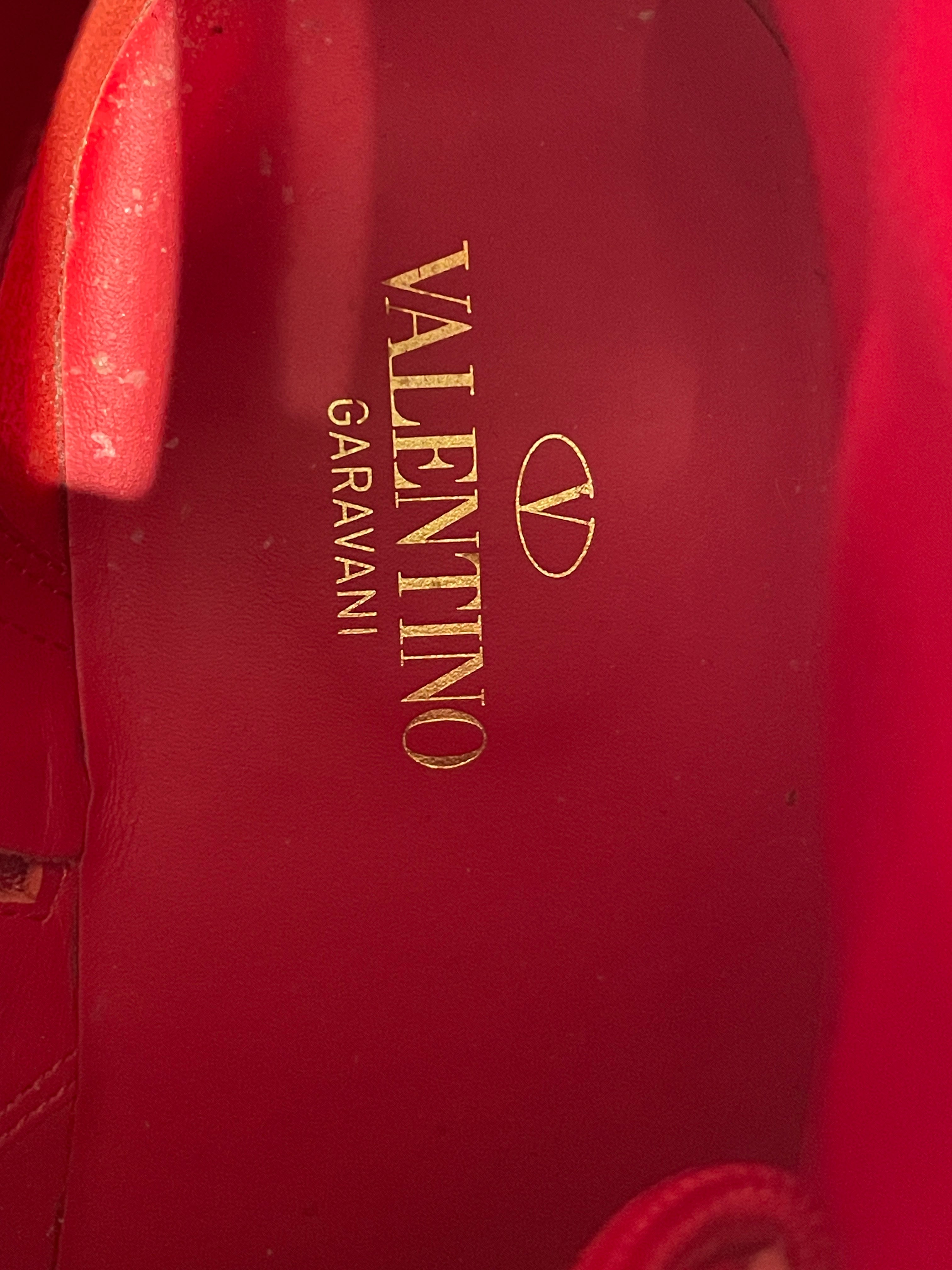 VALENTINO GARAVANI/Boots/EU 40/Leather/RED/8 Hole/VALENTINO RED COMBAT BOOT view 3