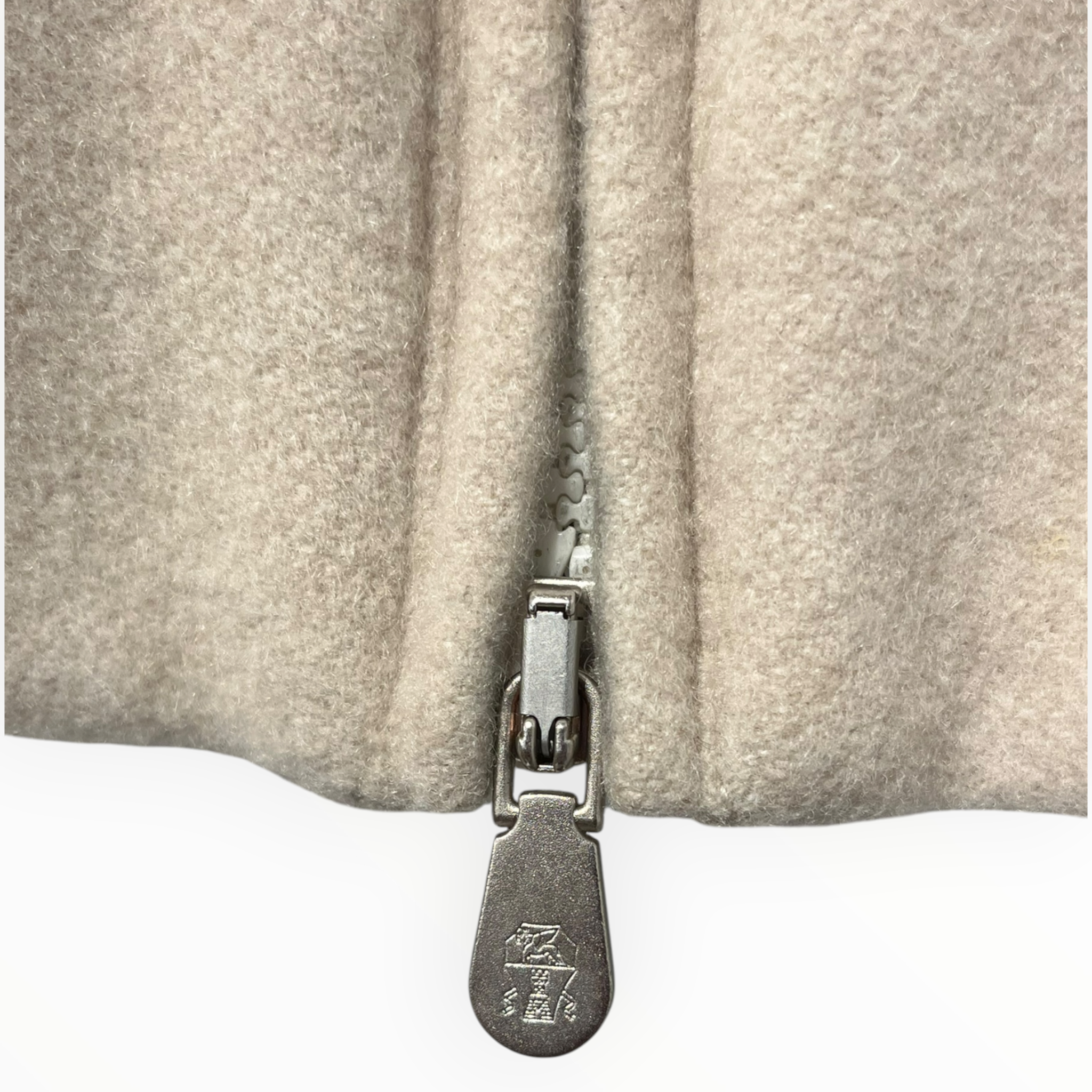 BRUNELLO CUCINELLI/Jacket/50/Cashmere/CRM/CASHMERE BOMBER JKT FUR COLLAR view 3