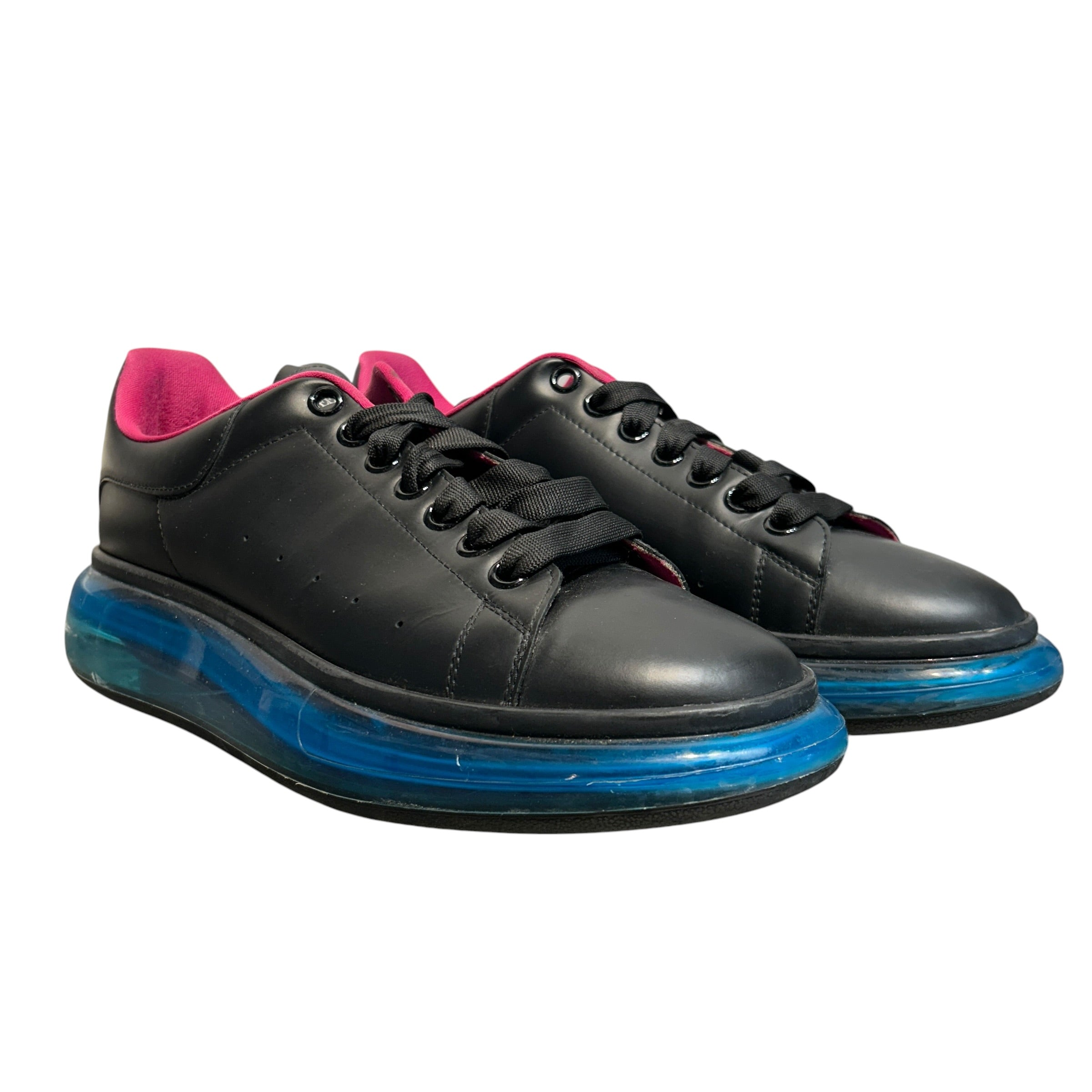 Alexander McQueen/Low-Sneakers/US 10/Leather/BLK/Oversized Sneaker view 1