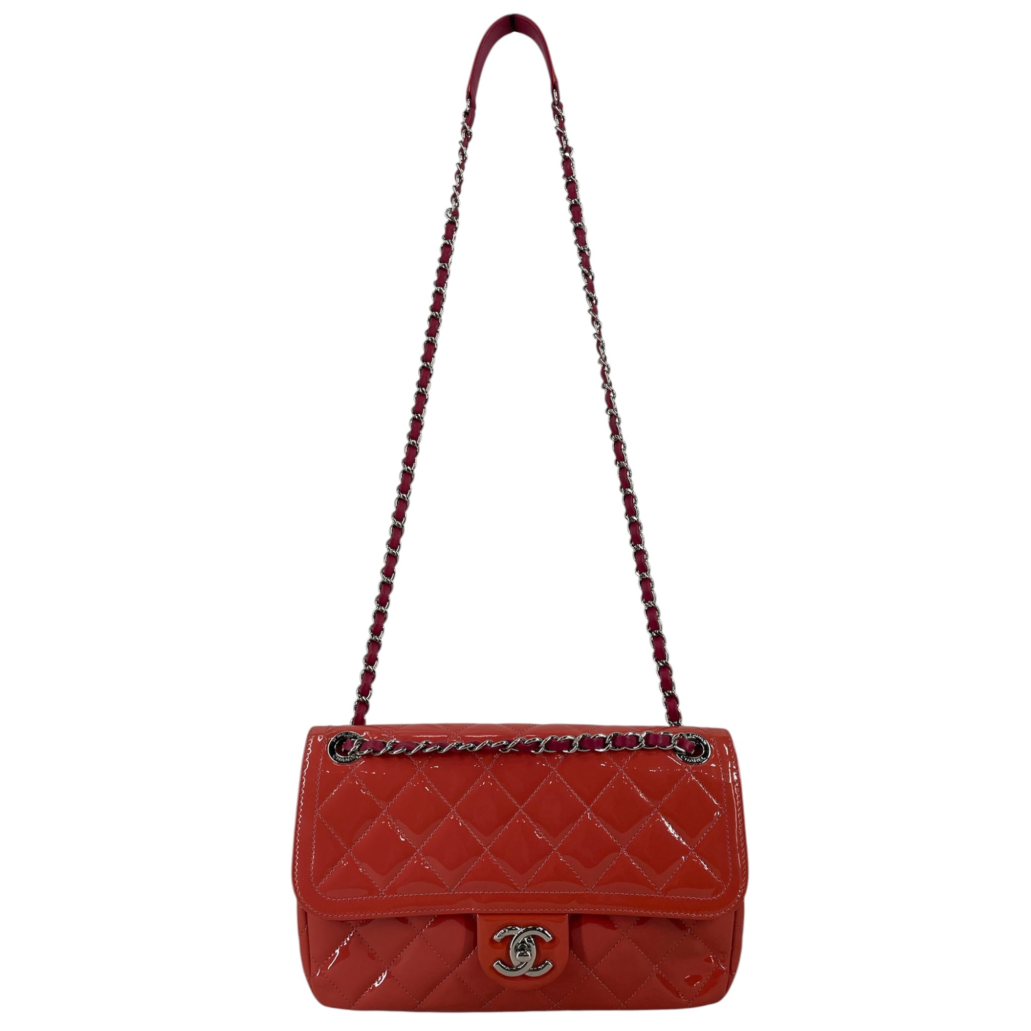 CHANEL/Bag/PNK/CHANEL SALMON QUILTED BAG view 1