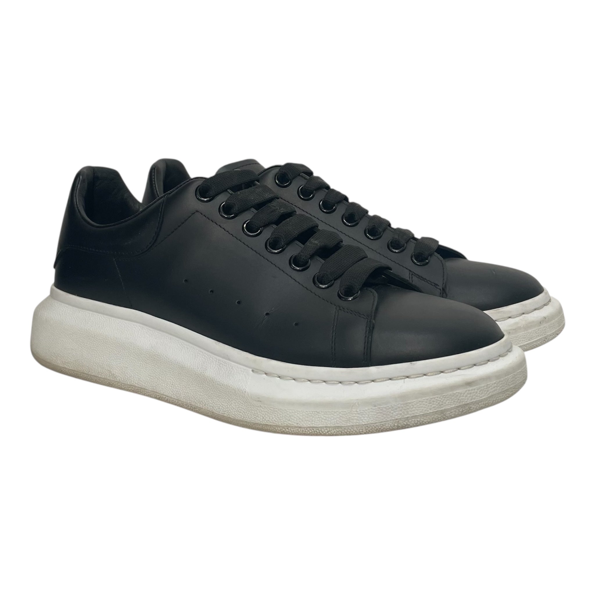 Alexander McQueen/Low-Sneakers/US 9/Leather/BLK/ view 1