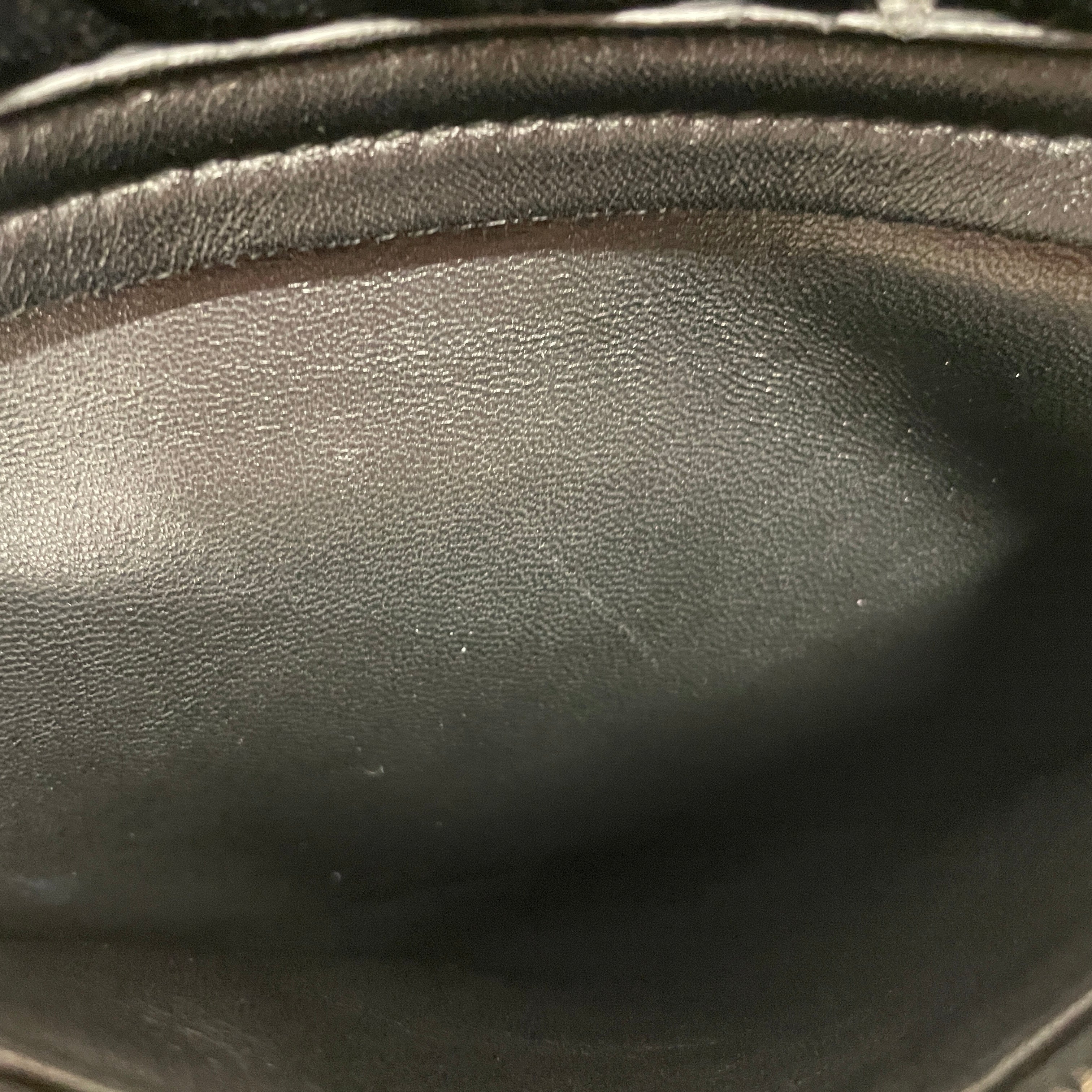 BALENCIAGA/Cross Body Bag/Monogram/BLK/Velvet/leather 551550 1000 X view 5