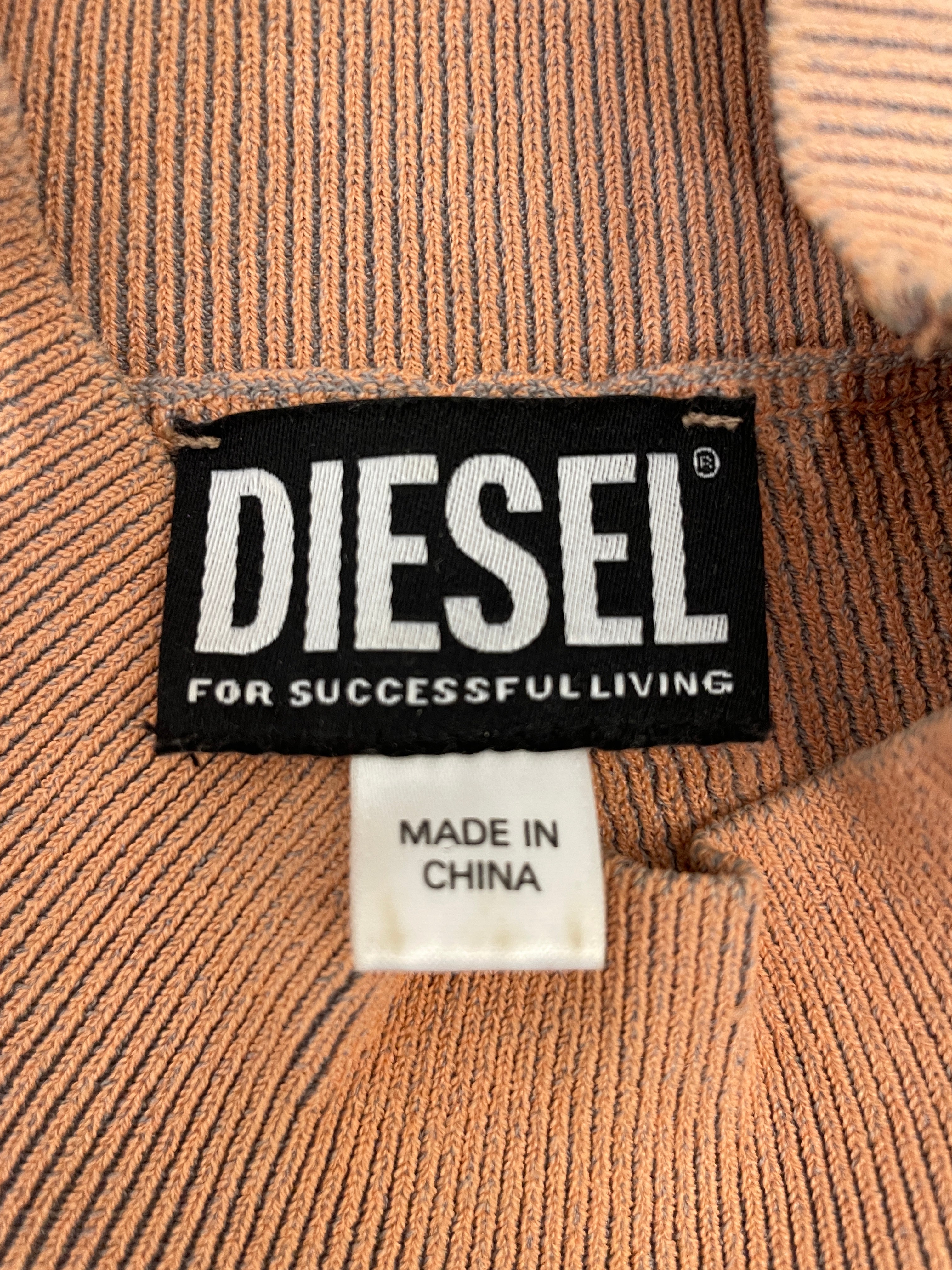 DIESEL/Dress/S/Cotton/ORN/Midi Length/bodycon view 3