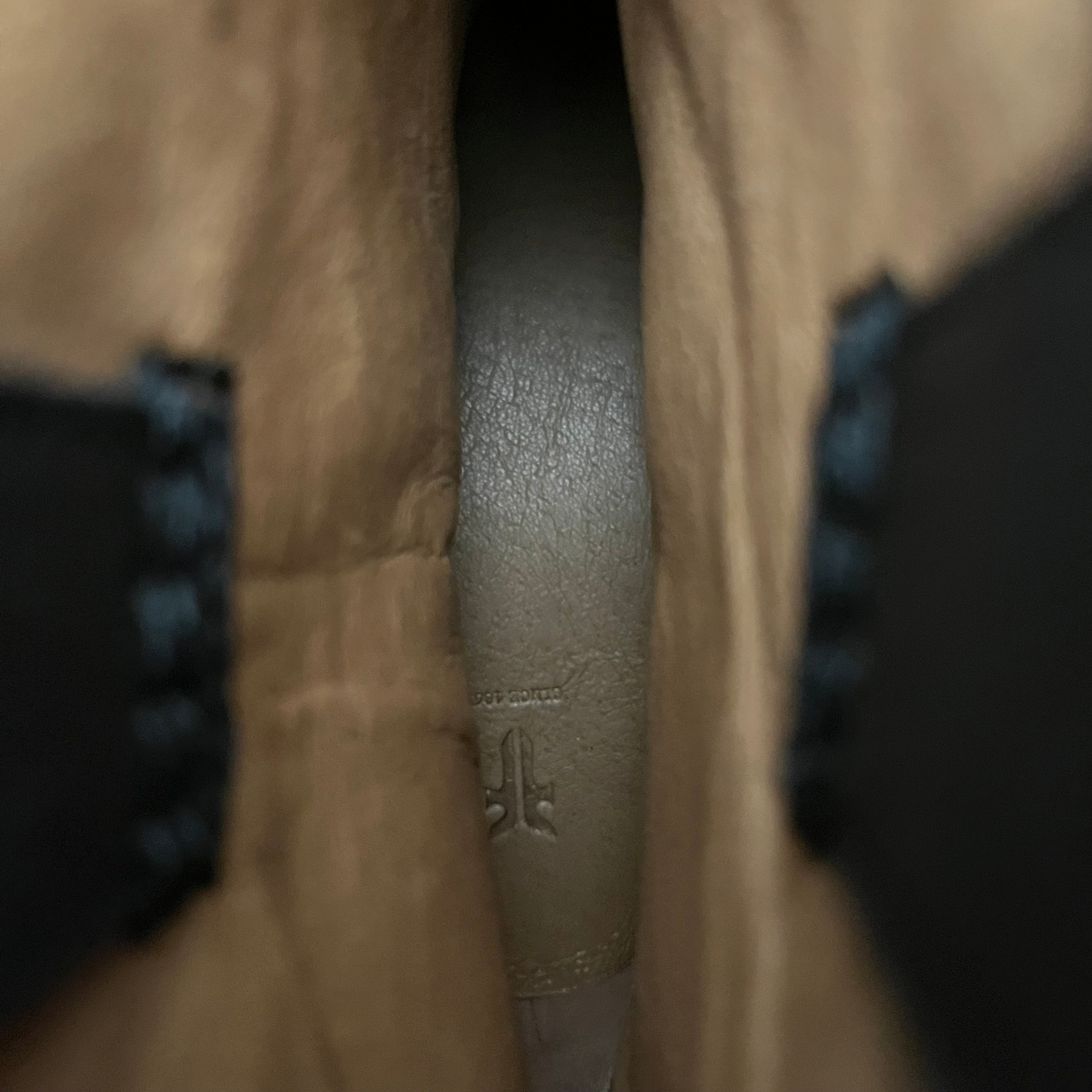 FRYE/Biker Boots/US 8.5/Leather/BLK/low boot view 3