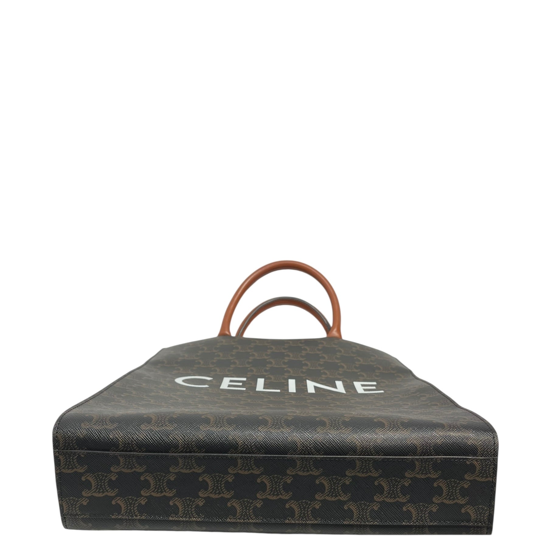 CELINE/Tote Bag/Monogram/Cotton/BRW/LOGO MONOGRAM TOTE view 4