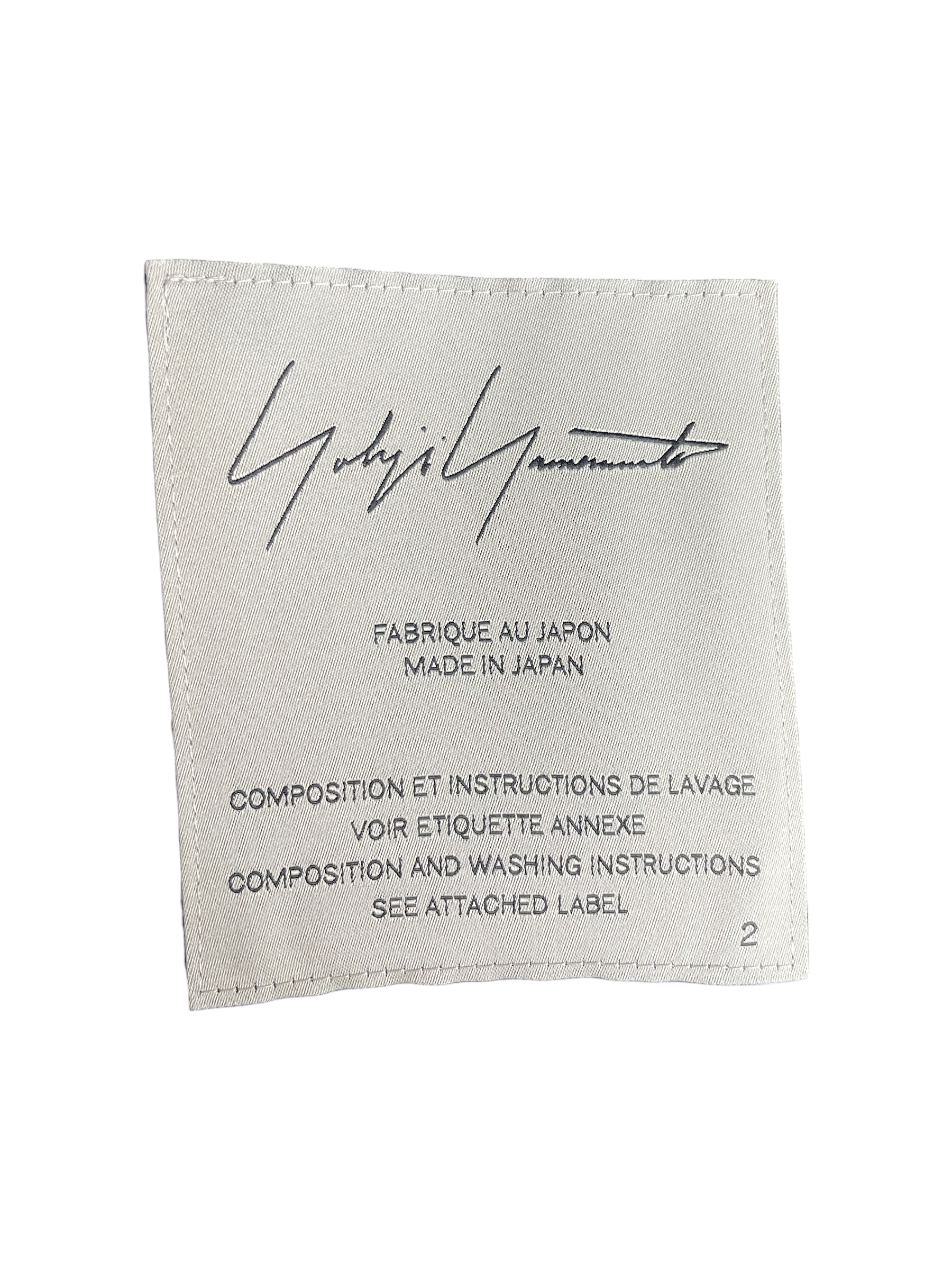 YOHJI YAMAMOTO/Jacket/2/Wool/BLK/2022 RUNWAY F0-J09-147 view 5