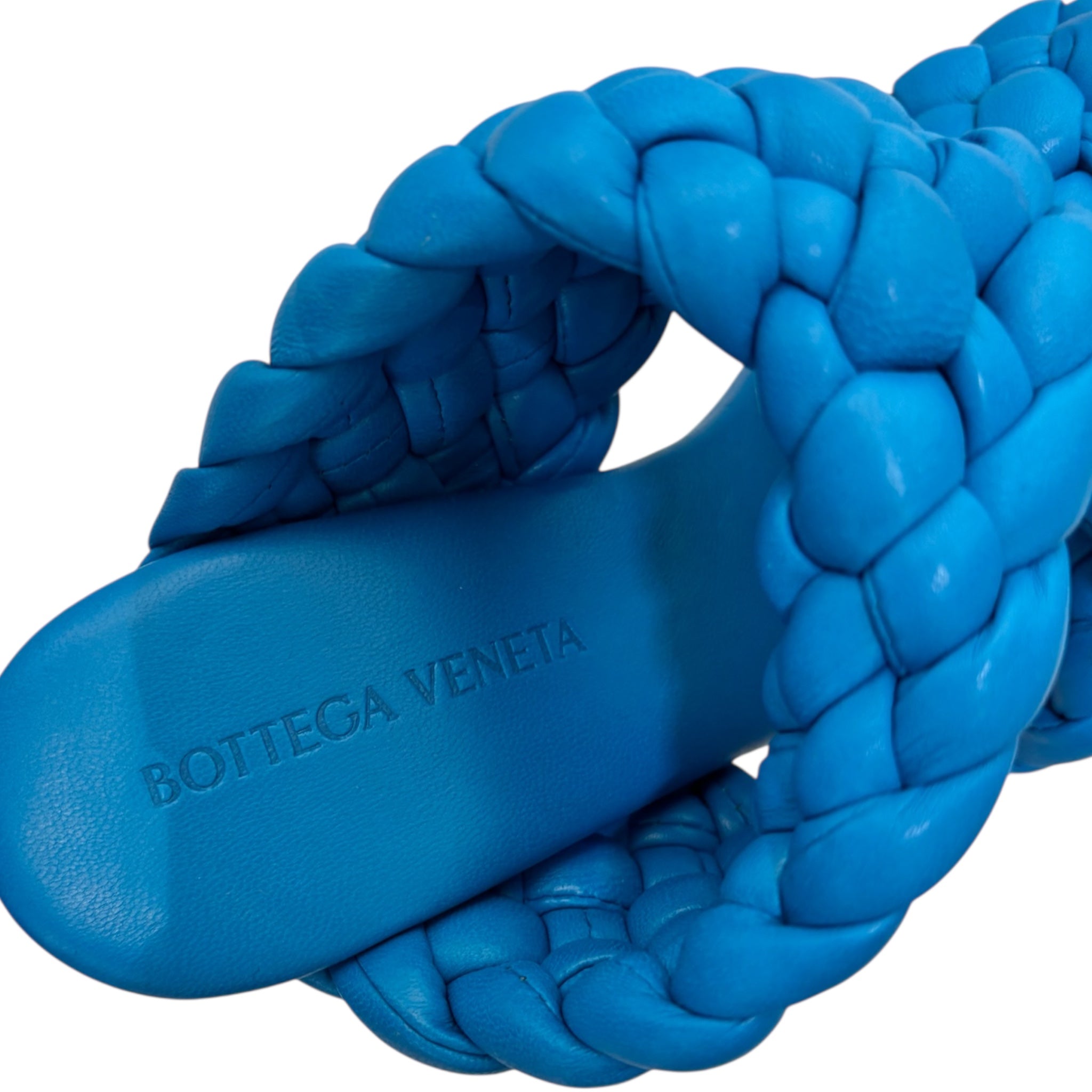 BOTTEGA VENETA/Heels/EU 36/Leather/BLU/BRAIDED TWIST BANDS view 5