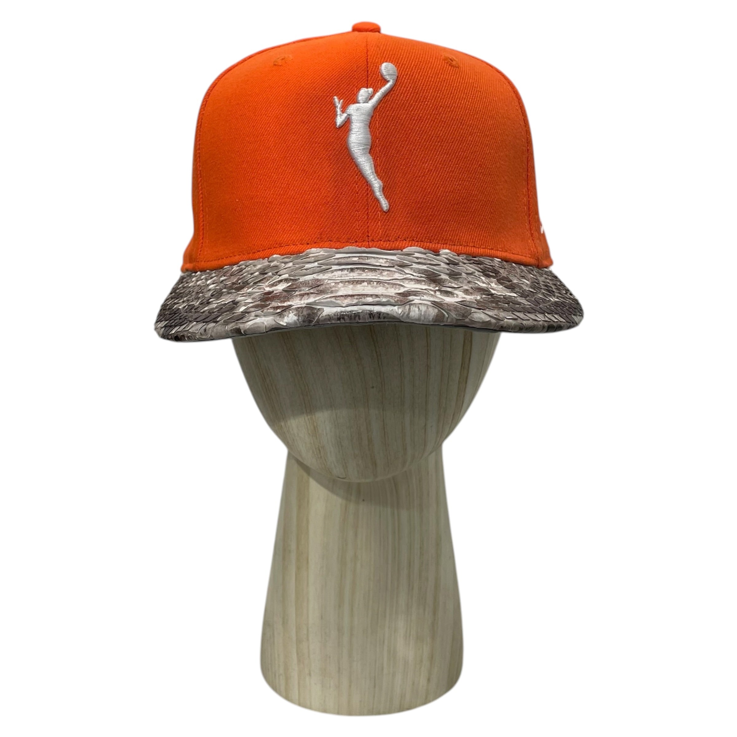 NEW ERA/Flat Cap/Animal Pattern/ORN/Just Don WNBA Snake Skin view 1