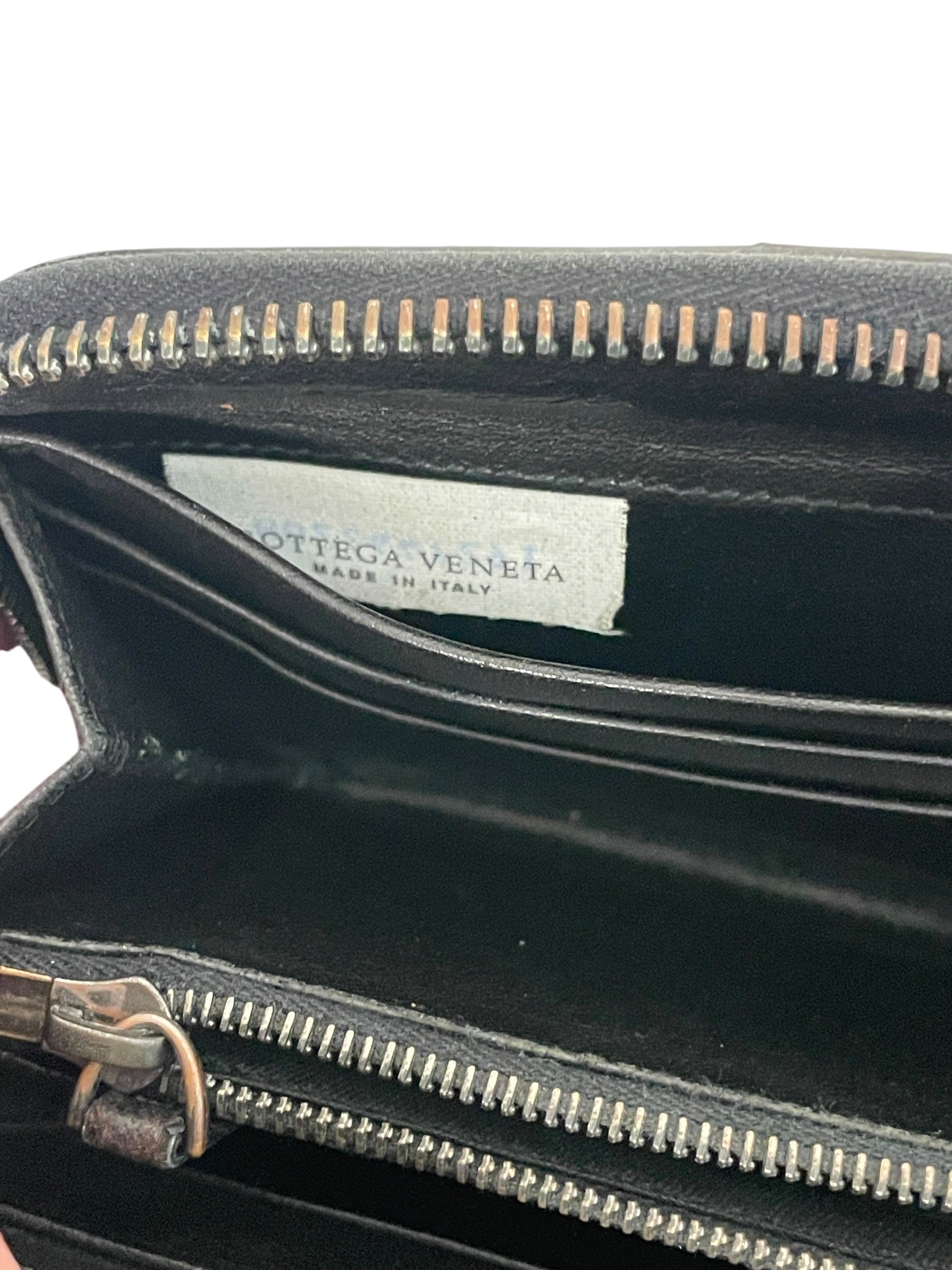 BOTTEGA VENETA/Long Wallet/Leather/BLK/L's/92x6YB6 view 3