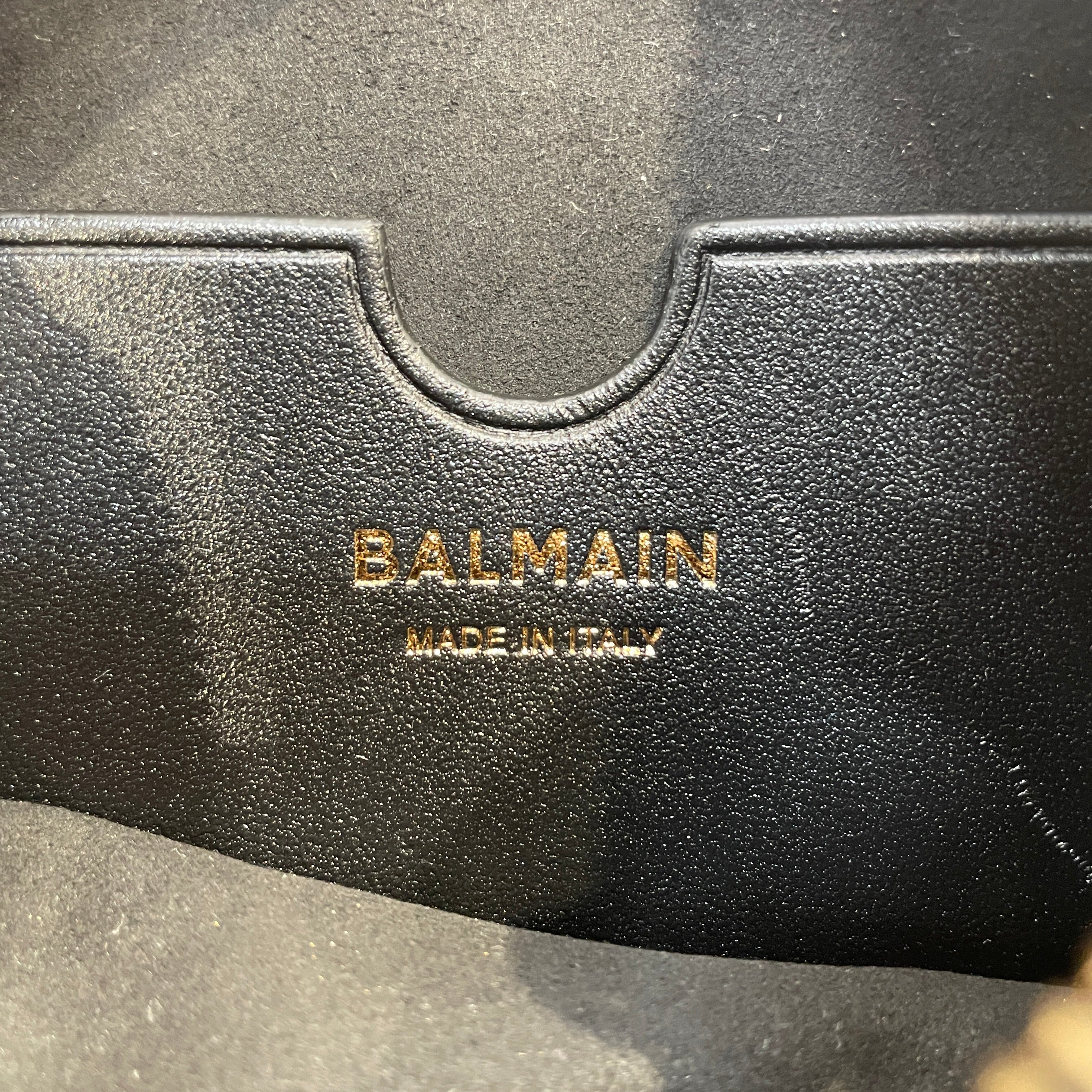 BALMAIN/Hand Bag/Leather/BLK/ view 6