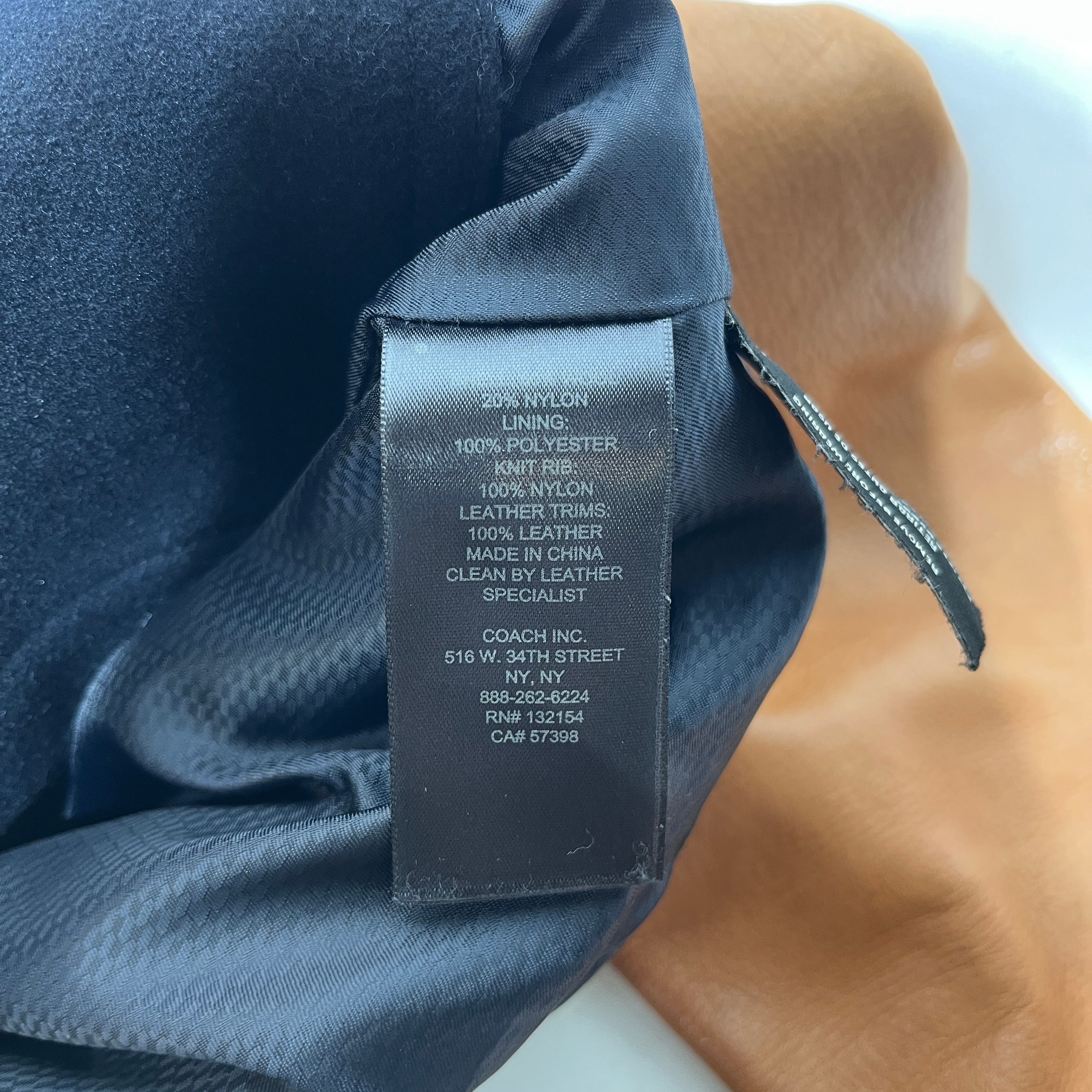COACH/Jacket/L/Cotton/NVY/ view 4