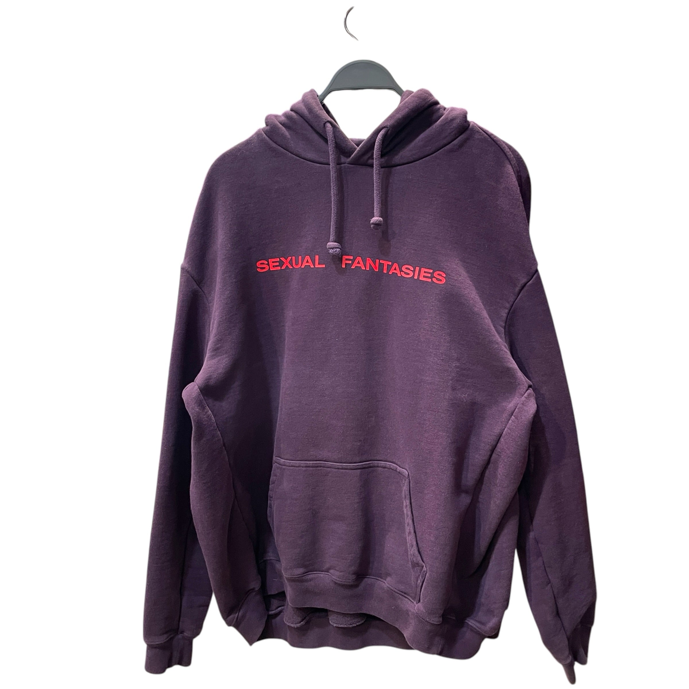 VETEMENTS/Hoodie/S/Graphic/Cotton/PPL/Sexual Fantasies SS17 Hoodie view 1