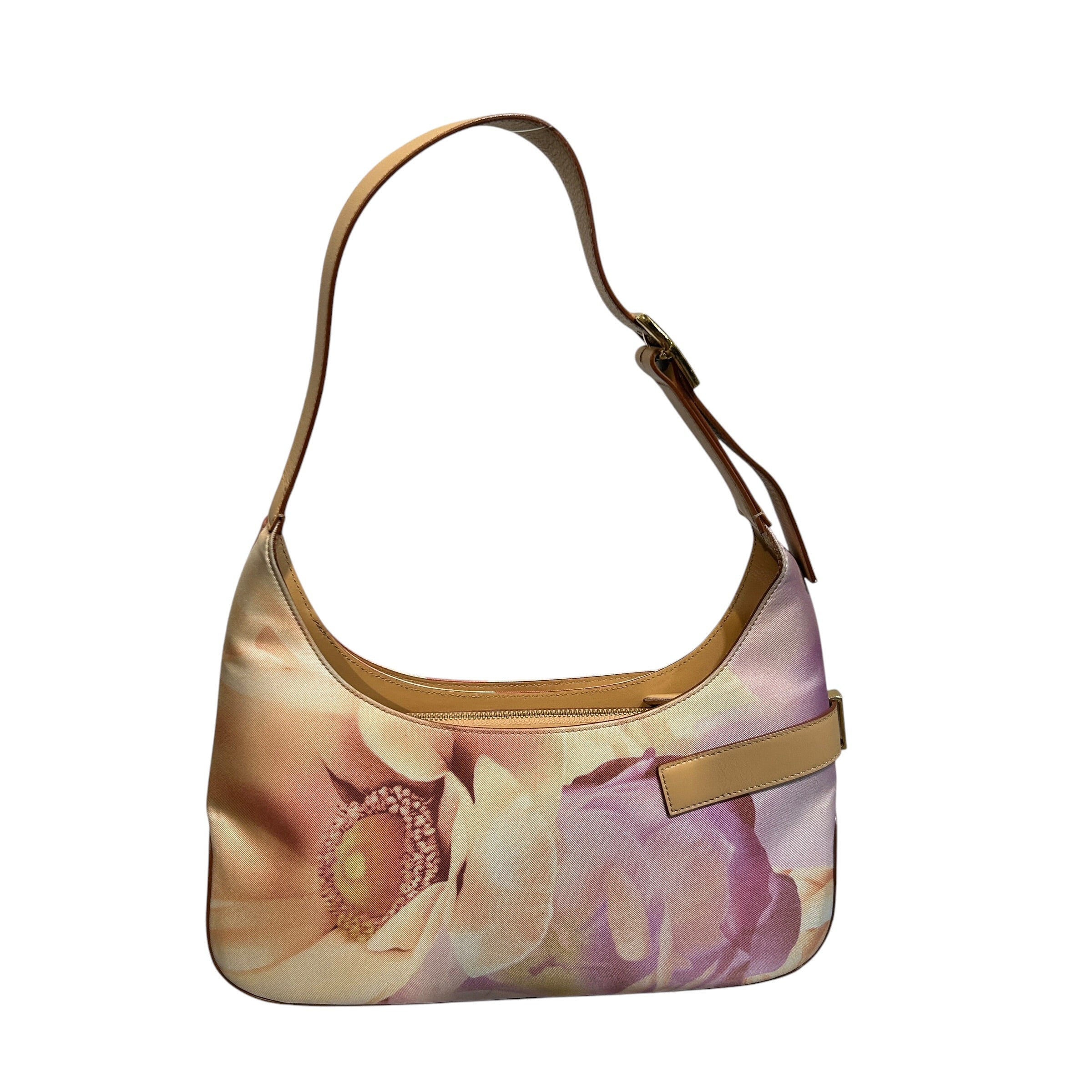 Salvatore Ferragamo/Hand Bag/Floral Pattern/Cotton/PNK/floral print shoulder bag view 2