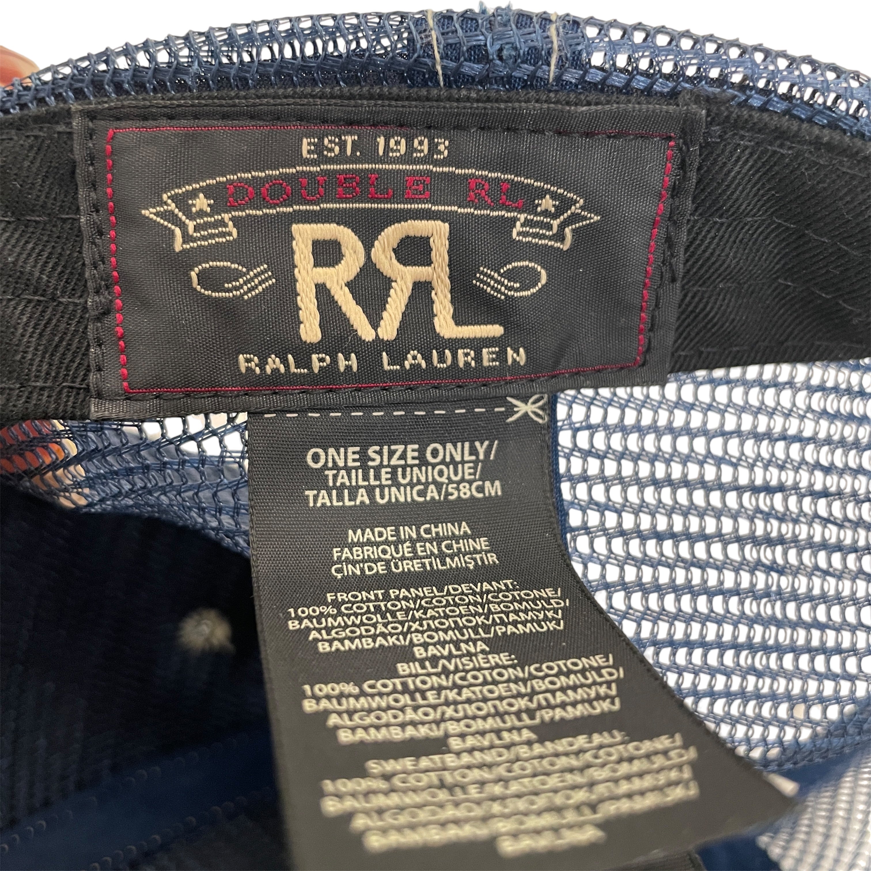 RRL/Cap/Cotton/NVY/ view 3