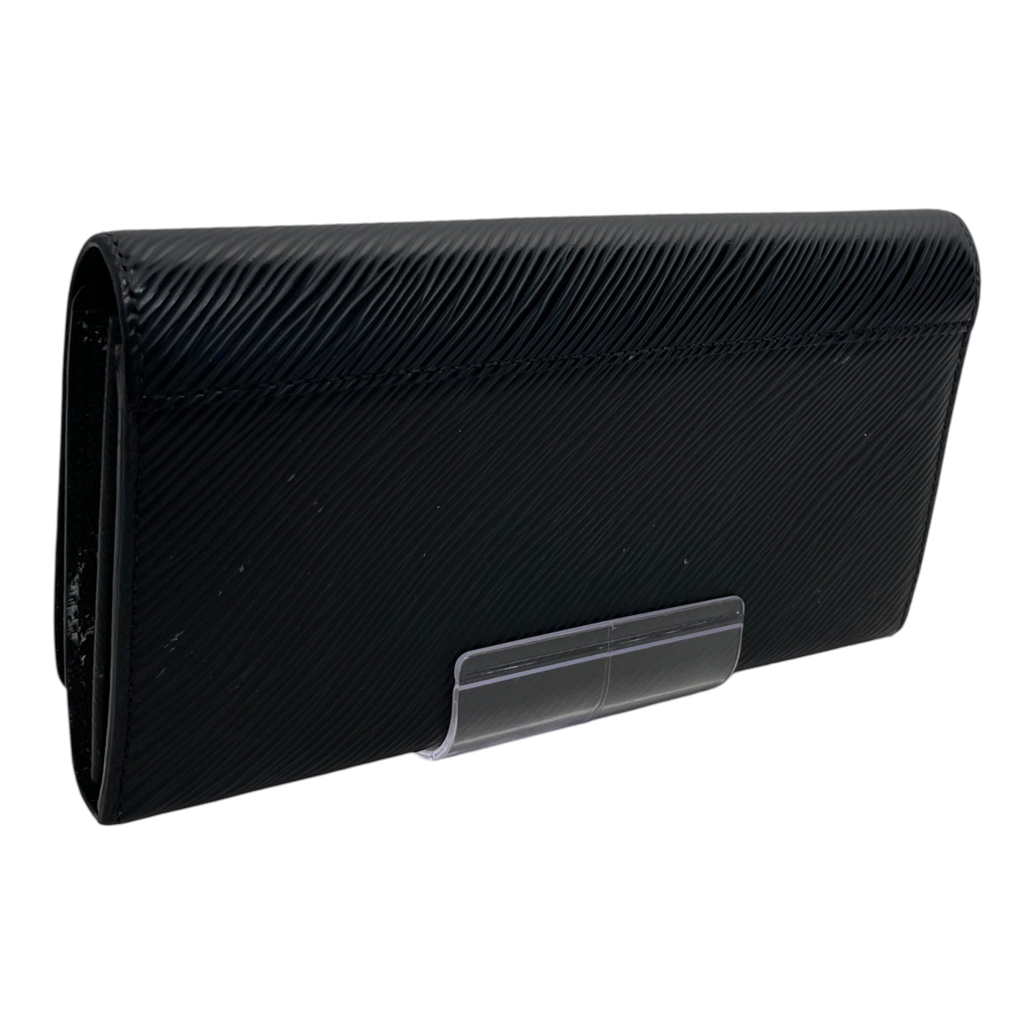 LOUIS VUITTON/Long Wallet/Leather/BLK/EPI LEATHER TWIST WALLET view 2
