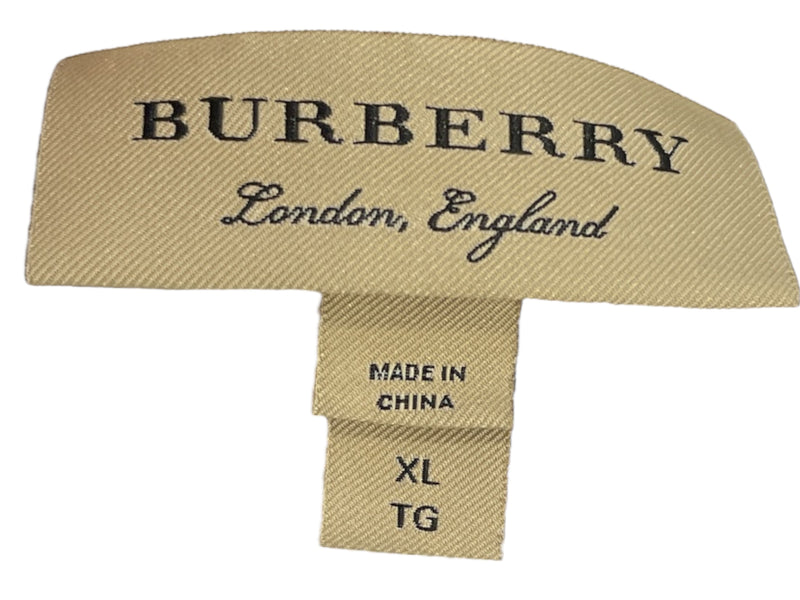 BURBERRY LONDON/T-Shirt/XL/Cotton/WHT/All Over Print/PLAID PRINT