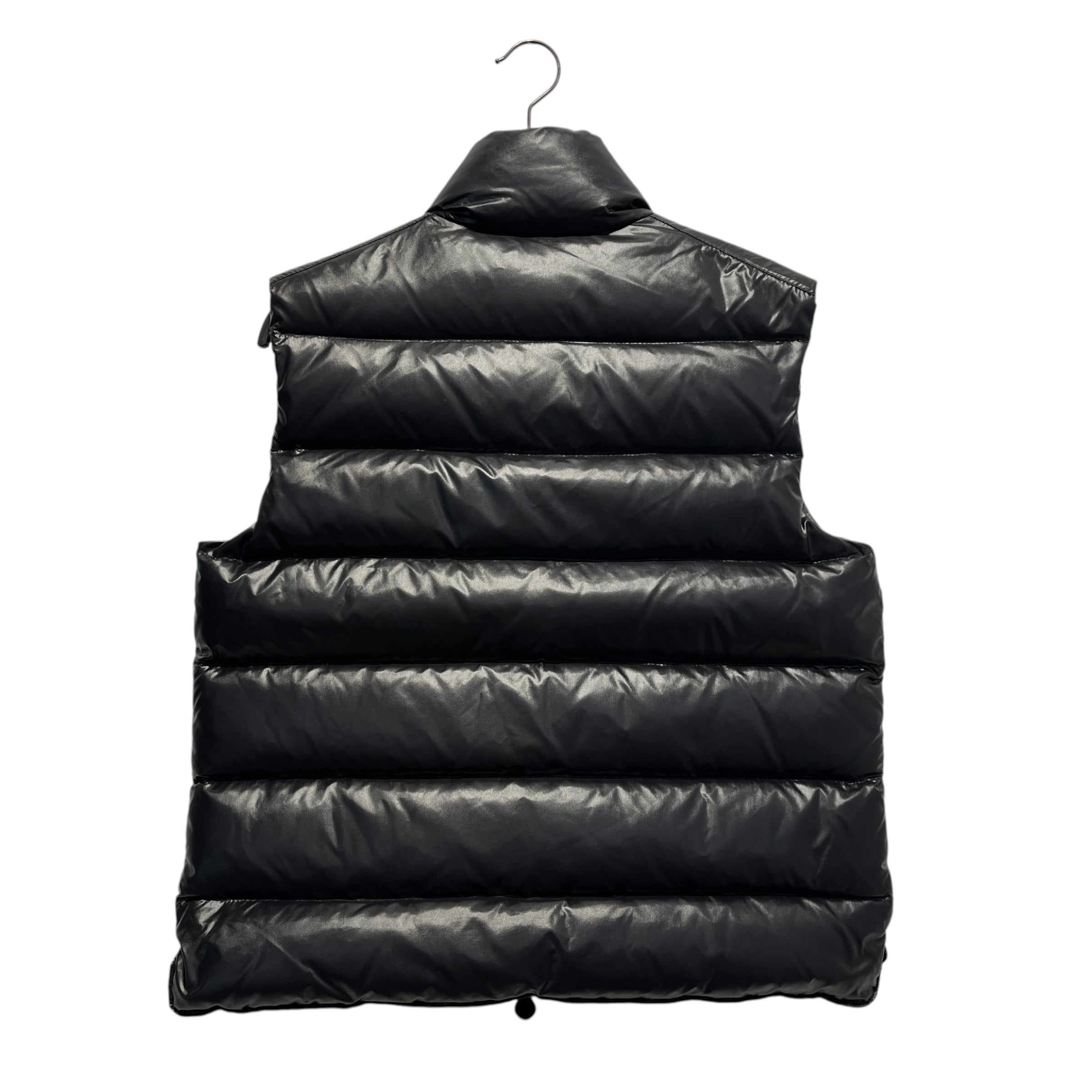 MONCLER/Puffer Vest/3/Nylon/BLK/DUCK INSIDE view 2