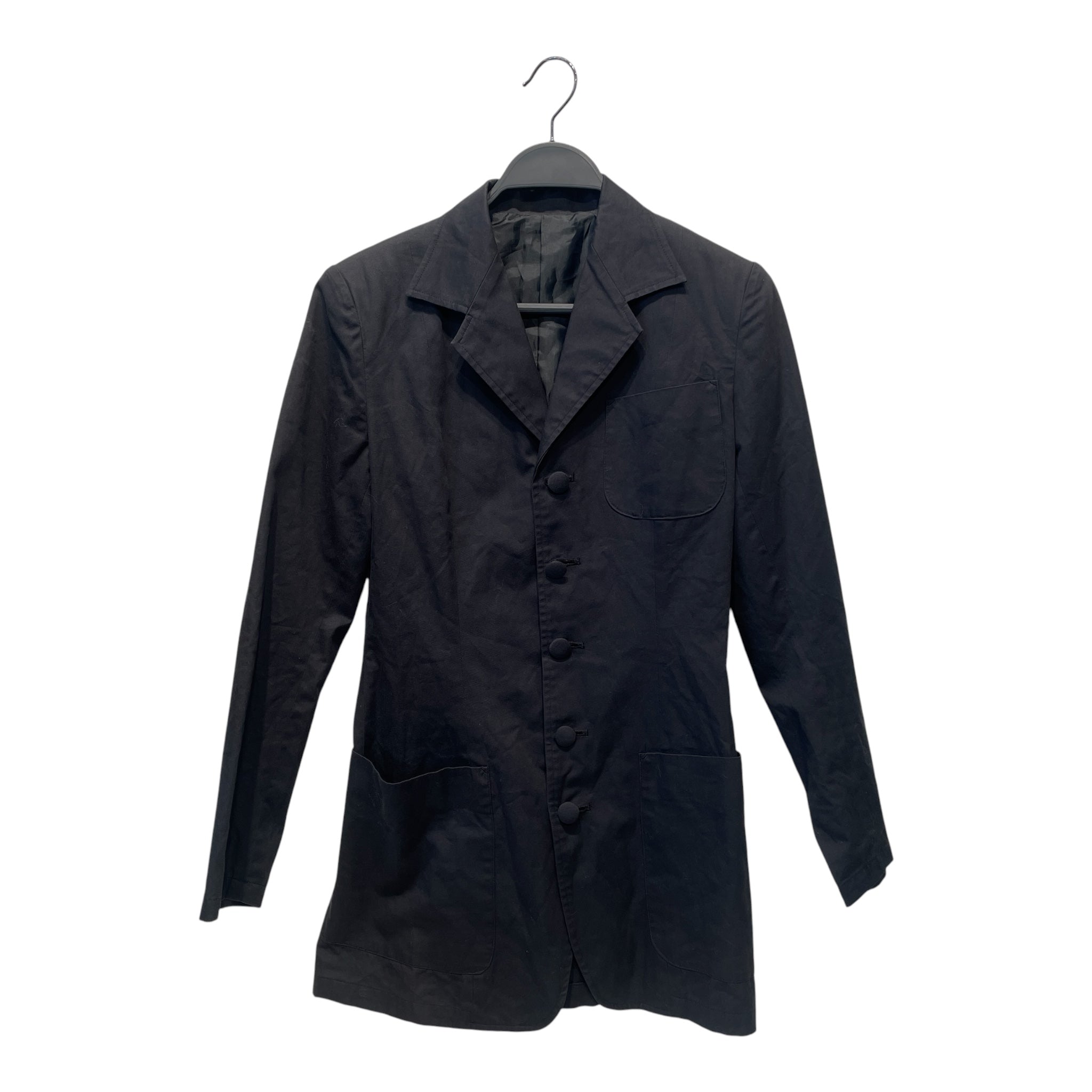 Jean Paul Gaultier/Trench Coat/40/Cotton/BLK/ view 1