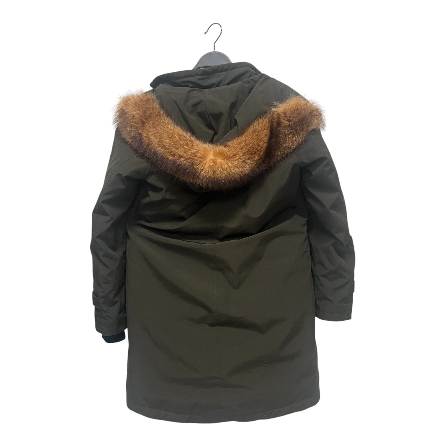 PENDLETON/Mod Parka/M/Polyester/GRN/FUR LINED HOOD view 2