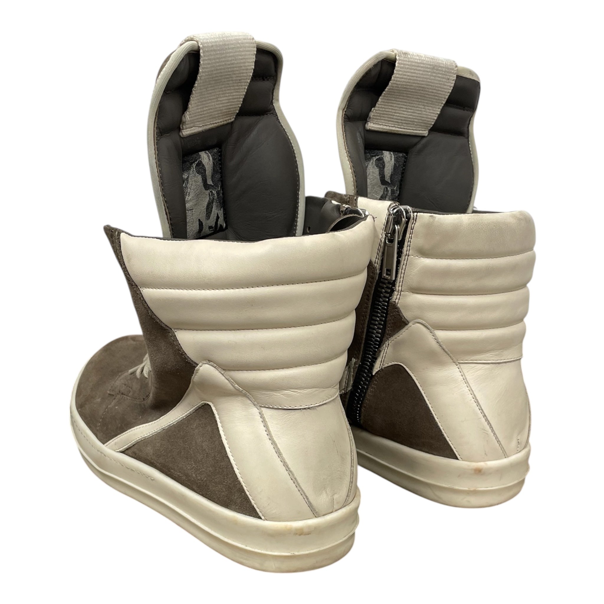 Rick Owens/Hi-Sneakers/EU 45/Suede/GRY/ view 2