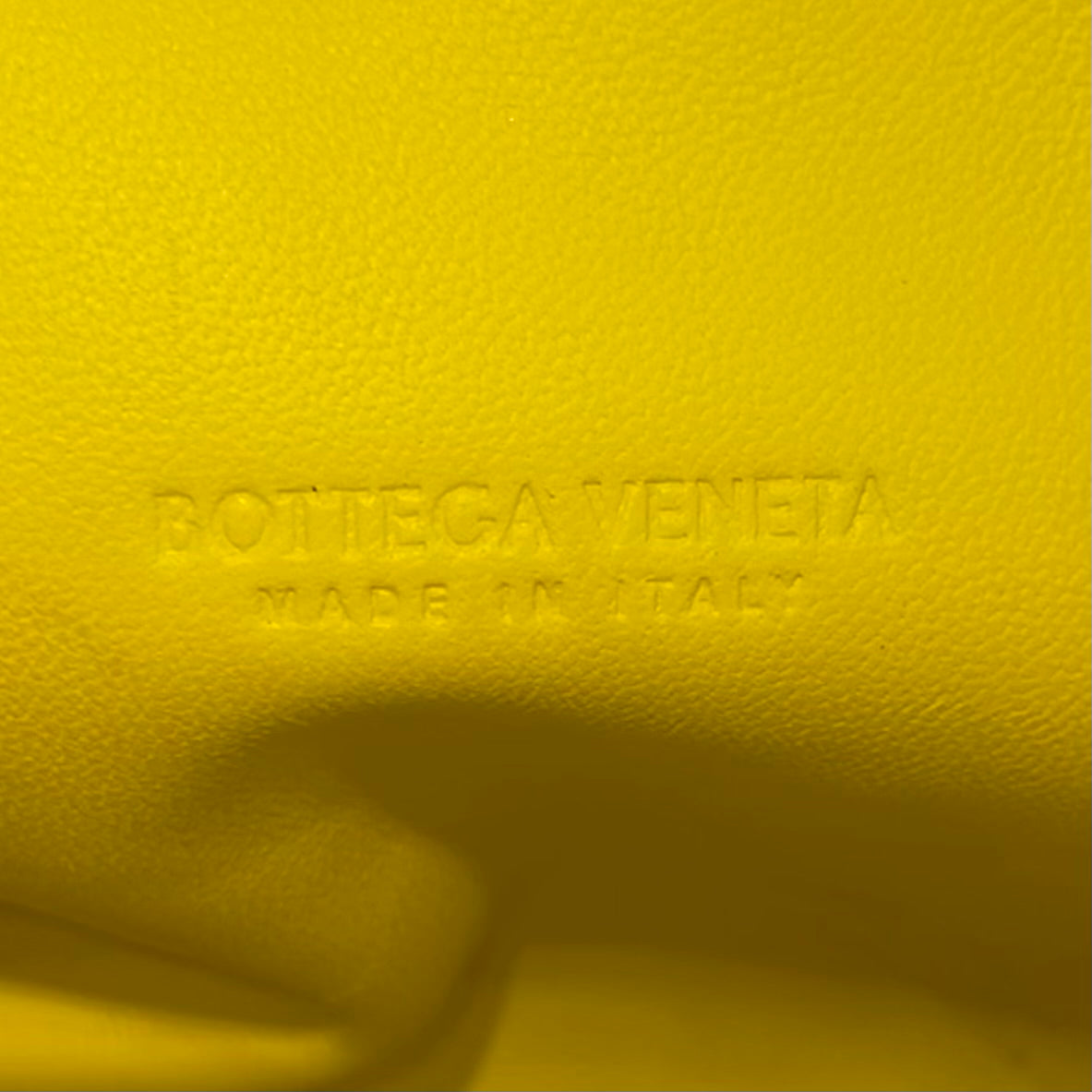 BOTTEGA VENETA/Tote Bag/Cotton/YEL/SPONGE POUCH CLOTH BAG view 4