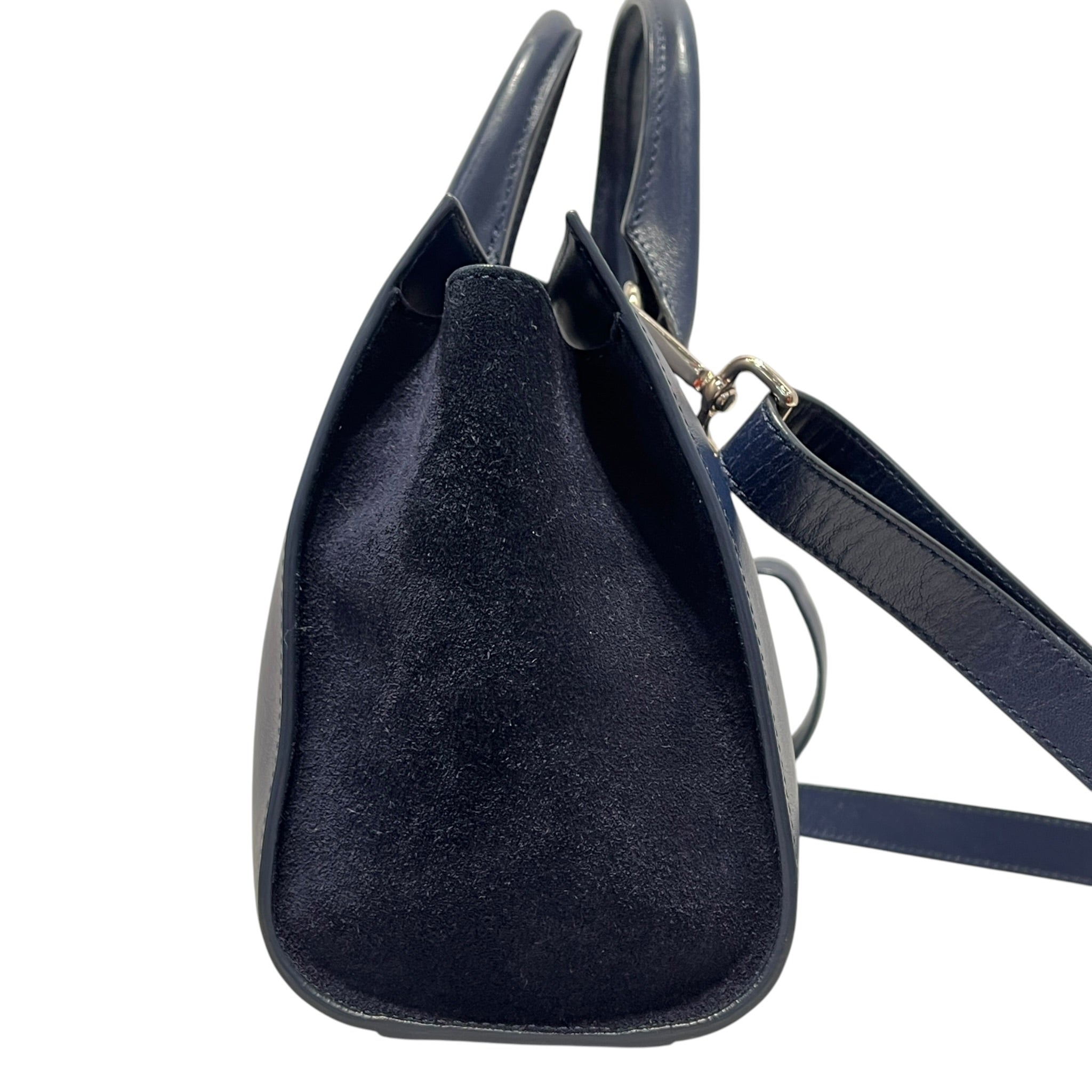 JIMMY CHOO/Cross Body Bag/Leather/BLU/MINI RILEY view 4