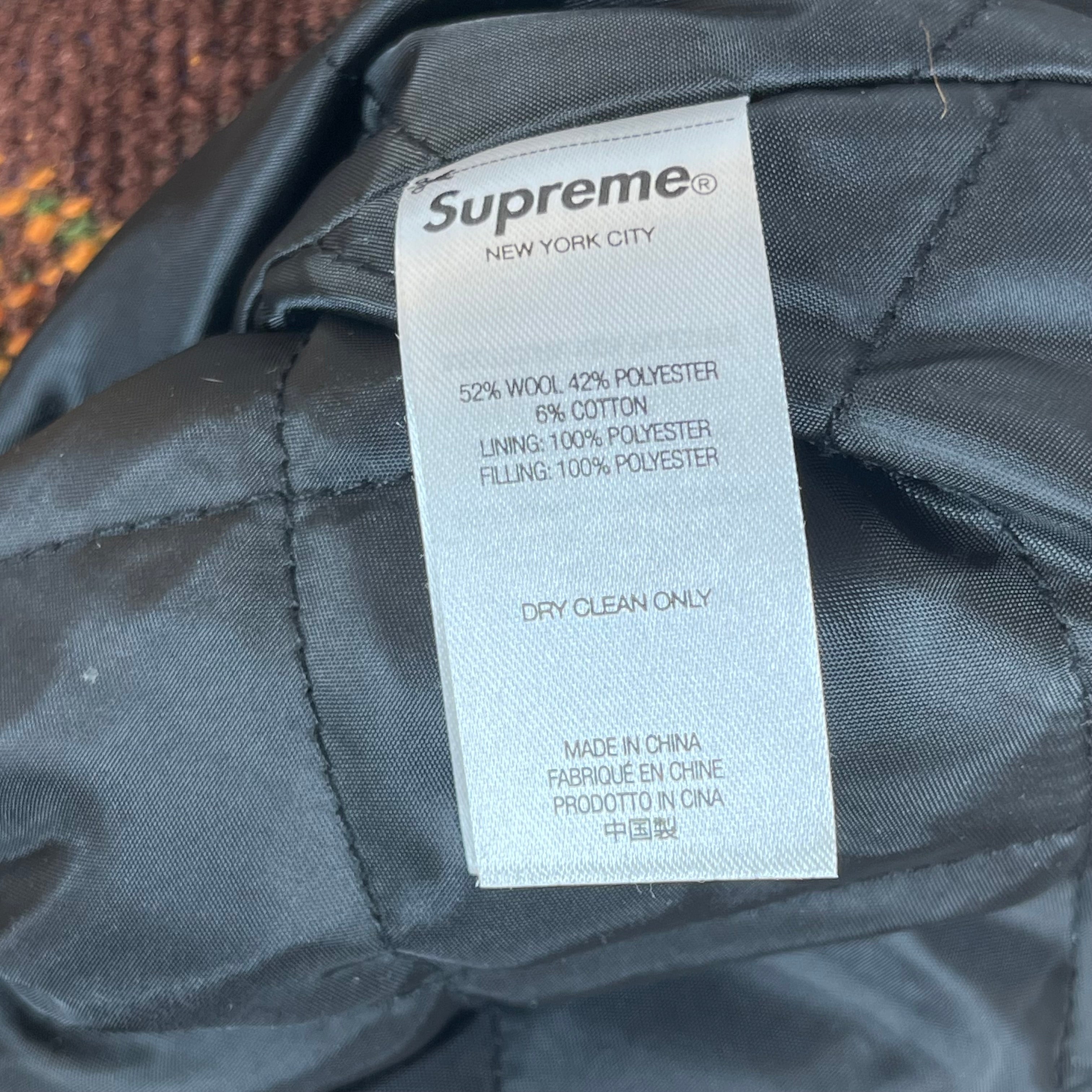 Supreme/Jacket/S/Wool/BRW/All Over Print/WOVEN HOODED JKT view 4