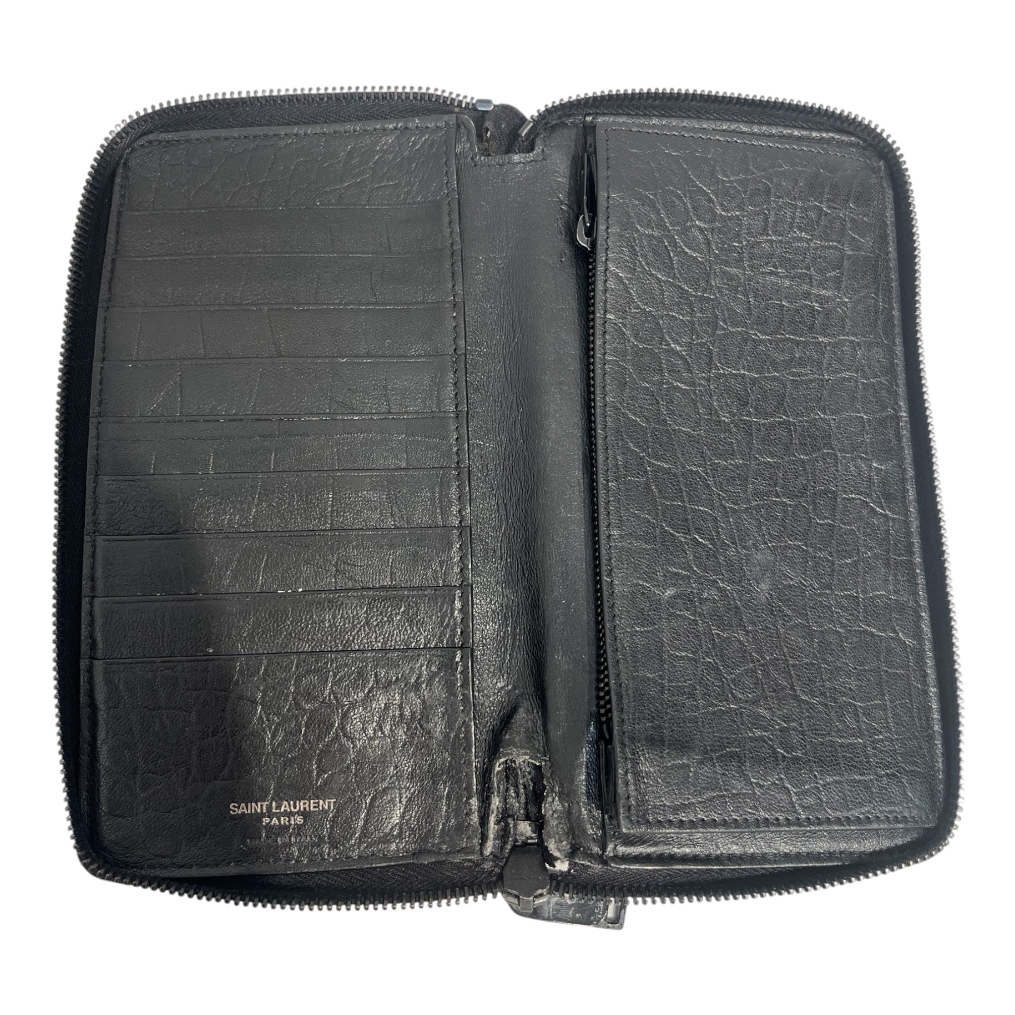 SAINT LAURENT/Long Wallet/Leather/INN529899/Multicolor view 3