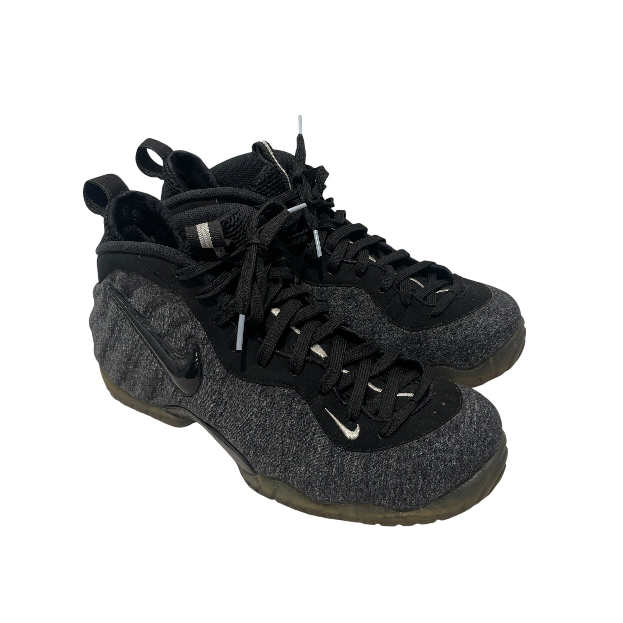 NIKE/Hi-Sneakers/US 9.5/Cotton/BLK/NAIKE AIR FOAMPOSITE PRO view 1