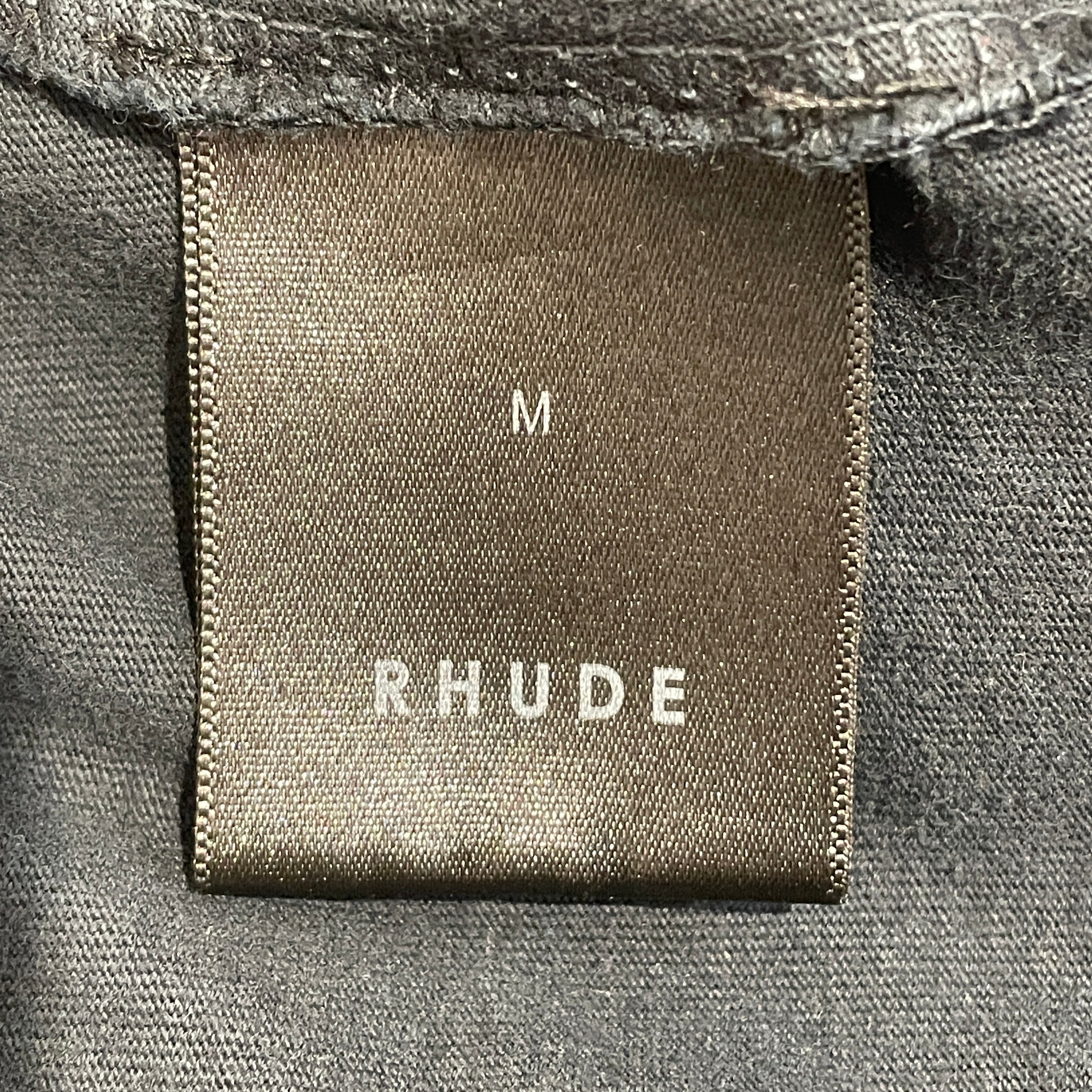 RHUDE/T-Shirt/M/Cotton/BLK/Graphic/Hell Yeah Logo Shirt view 4