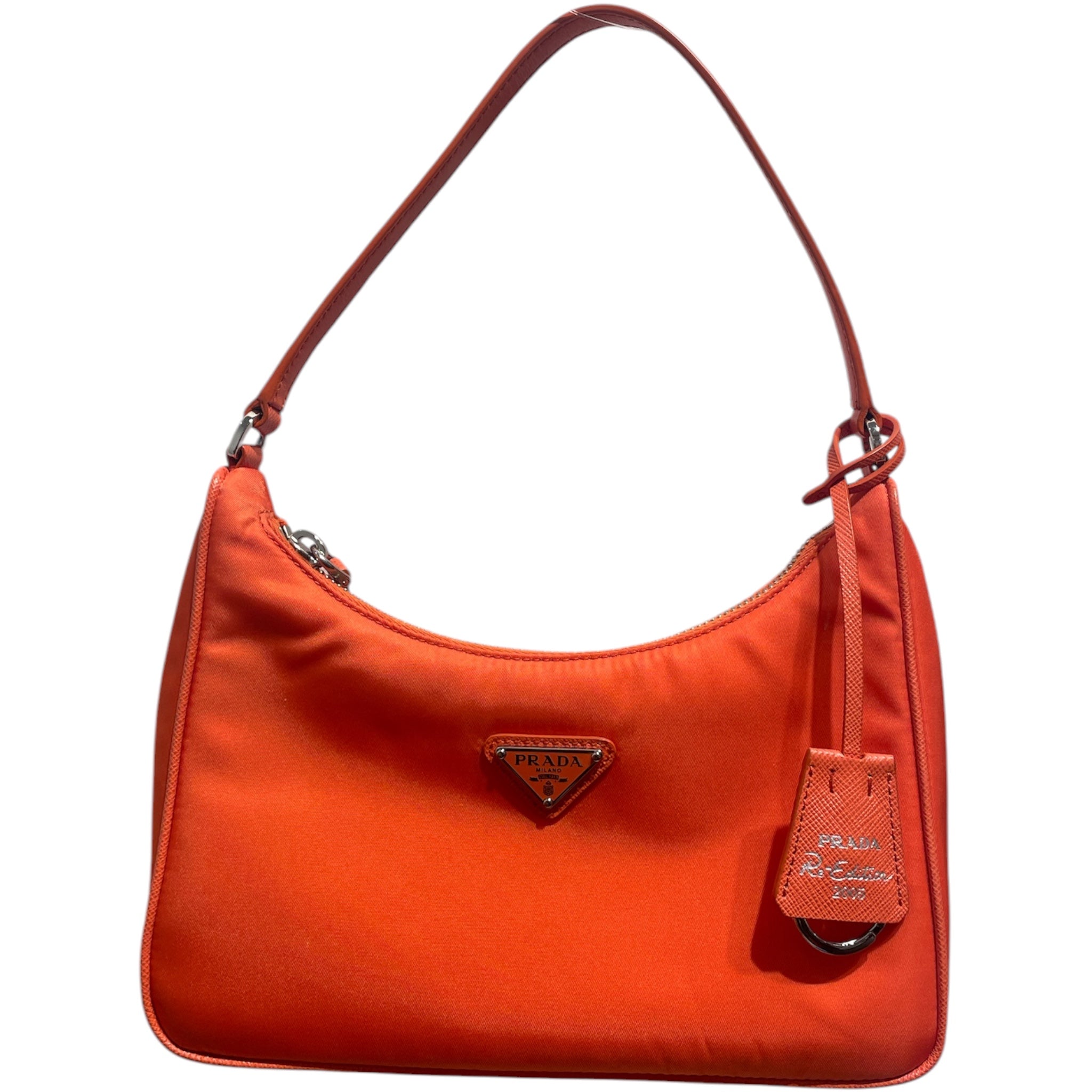 PRADA/Hand Bag/Nylon/ORN/SAFFIANO RE EDITION 2000 view 1