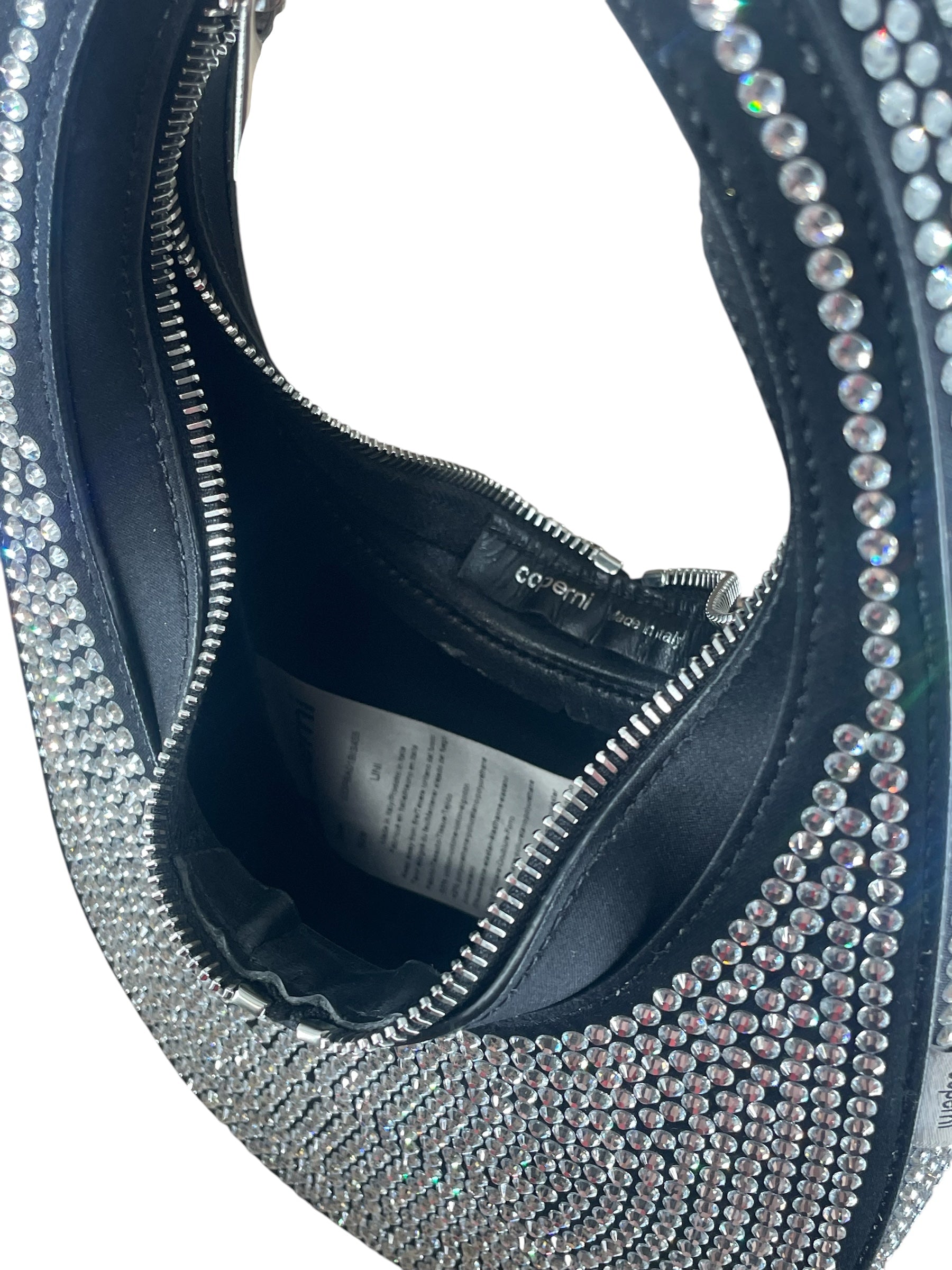 Coperni/Hand Bag/All Over Print/Leather/BLK/CRYSTAL EMBELLISHED MINI BAG view 7