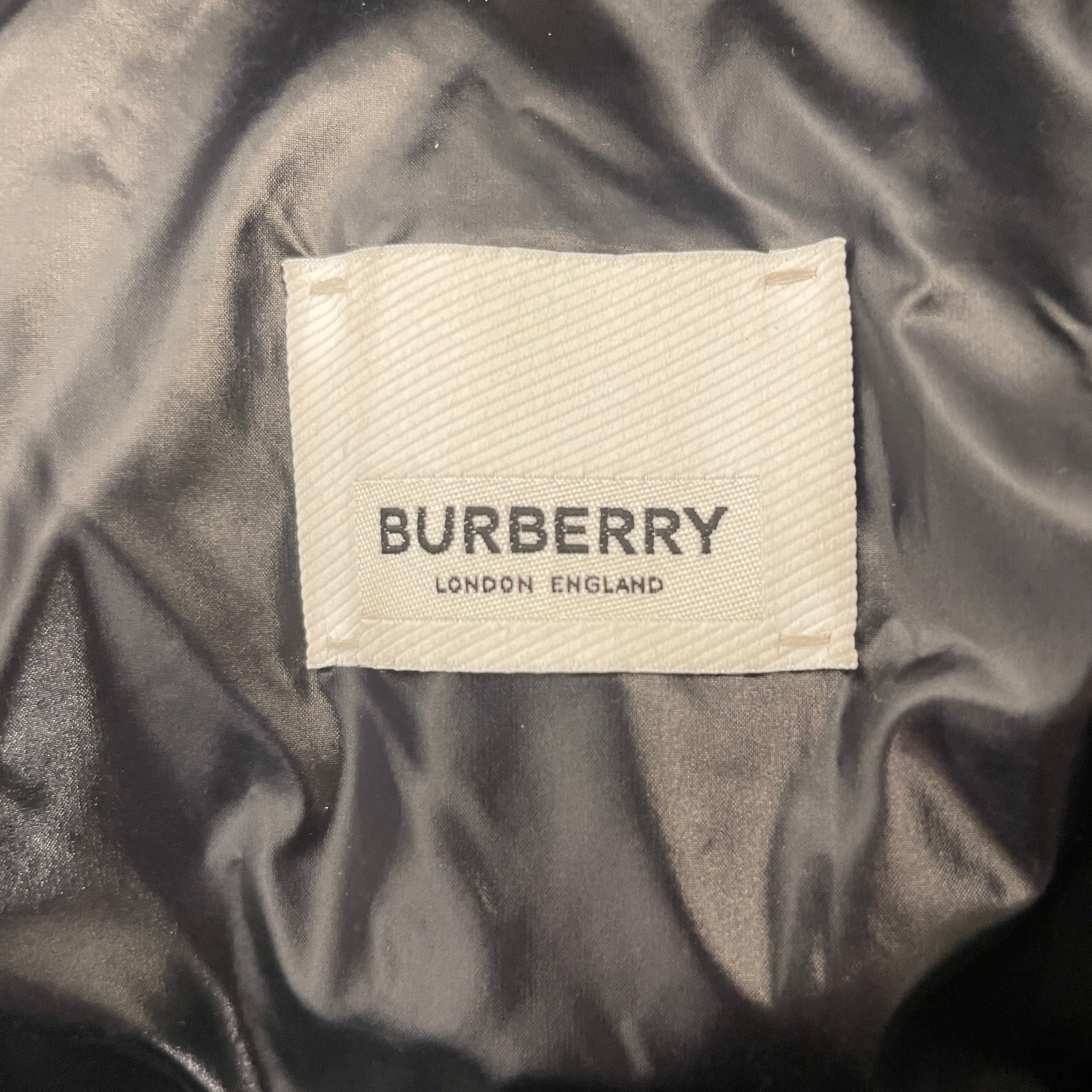 BURBERRY/Puffer Jkt/L/Nylon/BLK/ view 3