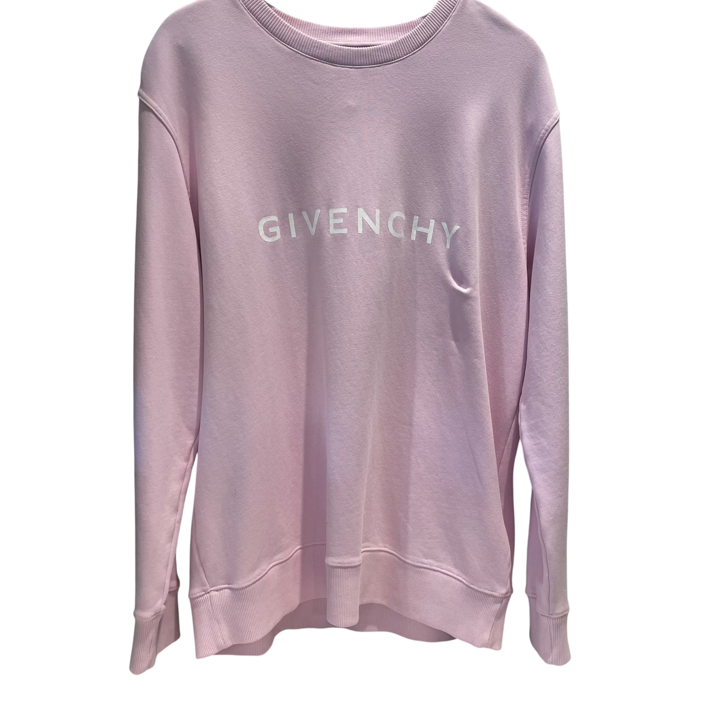 GIVENCHY/Sweatshirt/XL/Cotton/PNK/Givenchy Logo Sweatshirt view 1