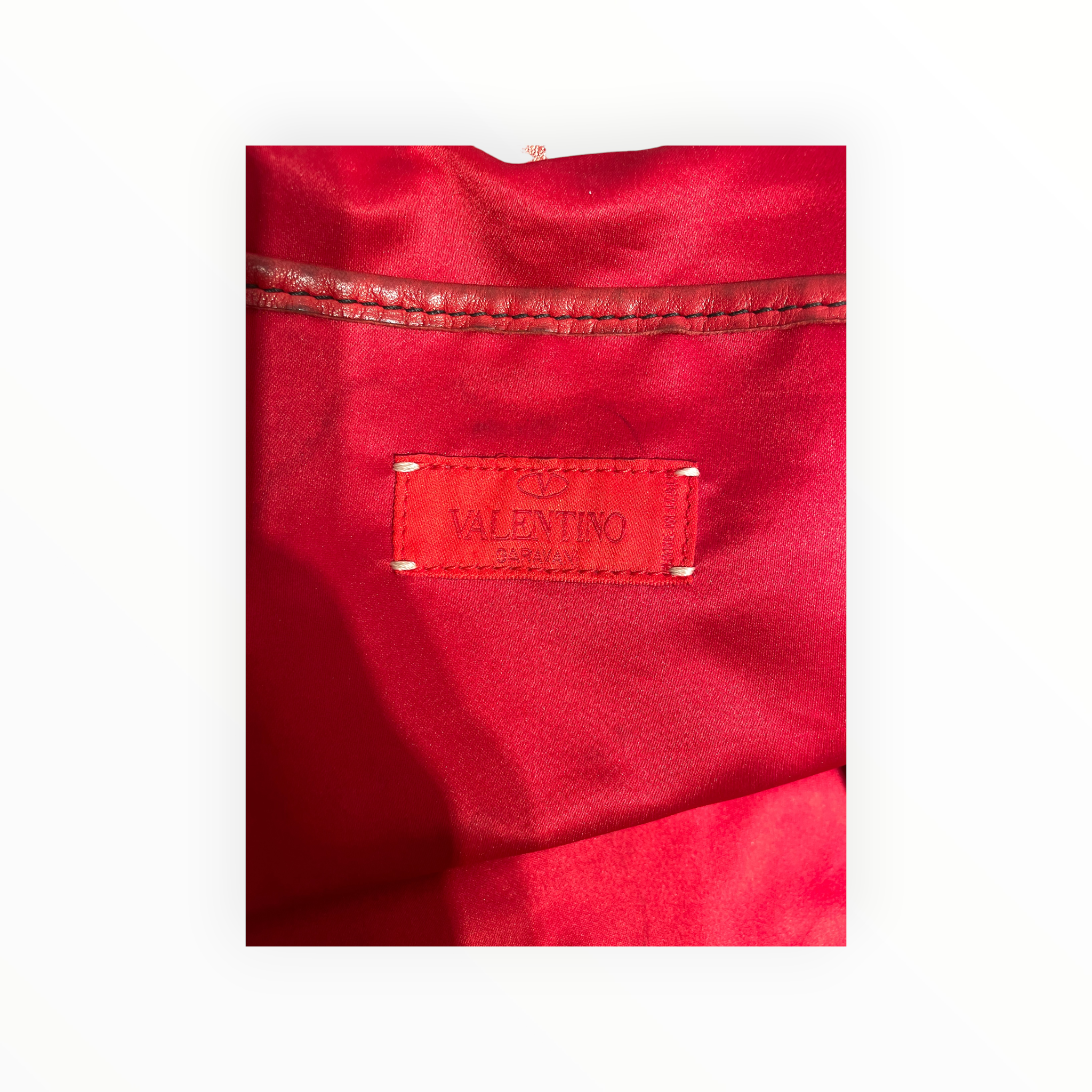 VALENTINO/Hand Bag/Floral Pattern/Leather/RED/ view 5