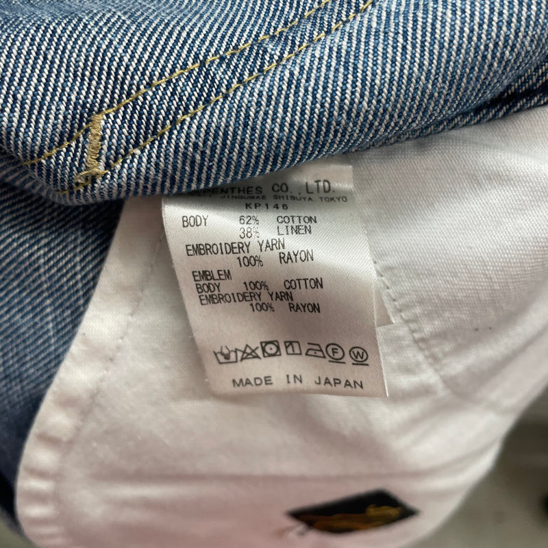 Needles/Straight Pants/XL/Cotton/IDG/logo embroidery/patchwork