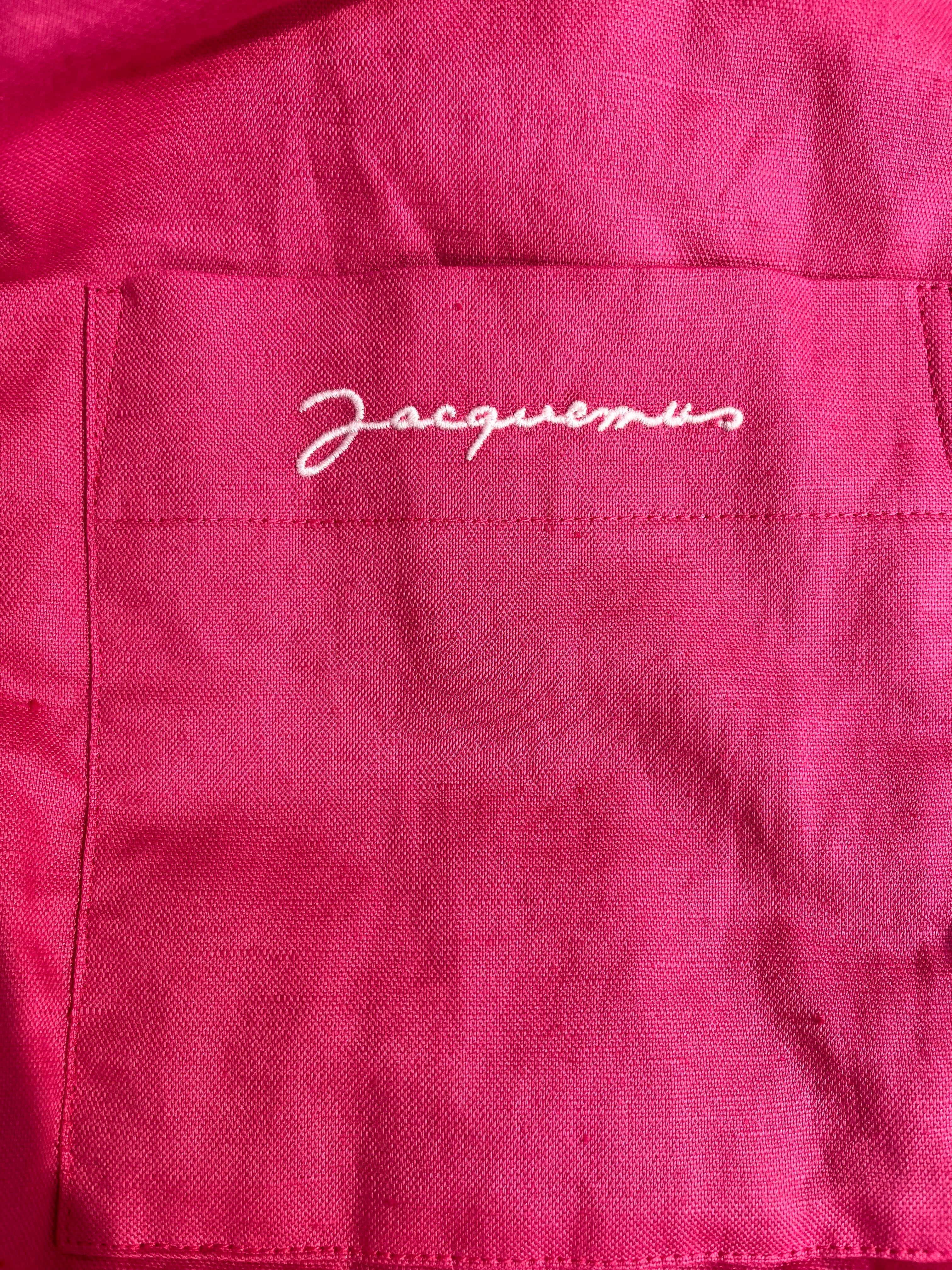 JACQUEMUS/LS Shirt/48/Cotton/PNK/PINK BOULANGER LS SHIRT view 4