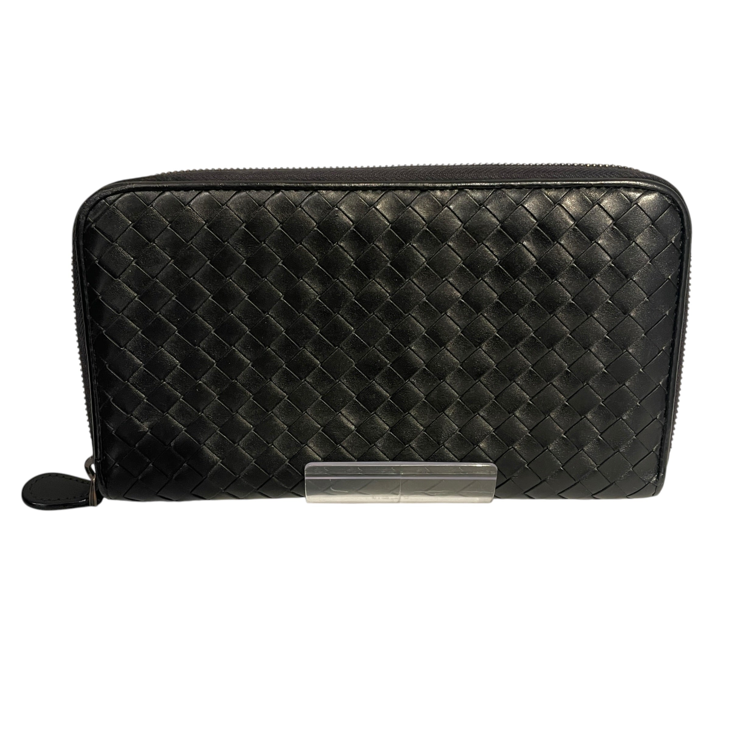 BOTTEGA VENETA/Long Wallet/Leather/BLK/M's/WK8D3H2 view 2