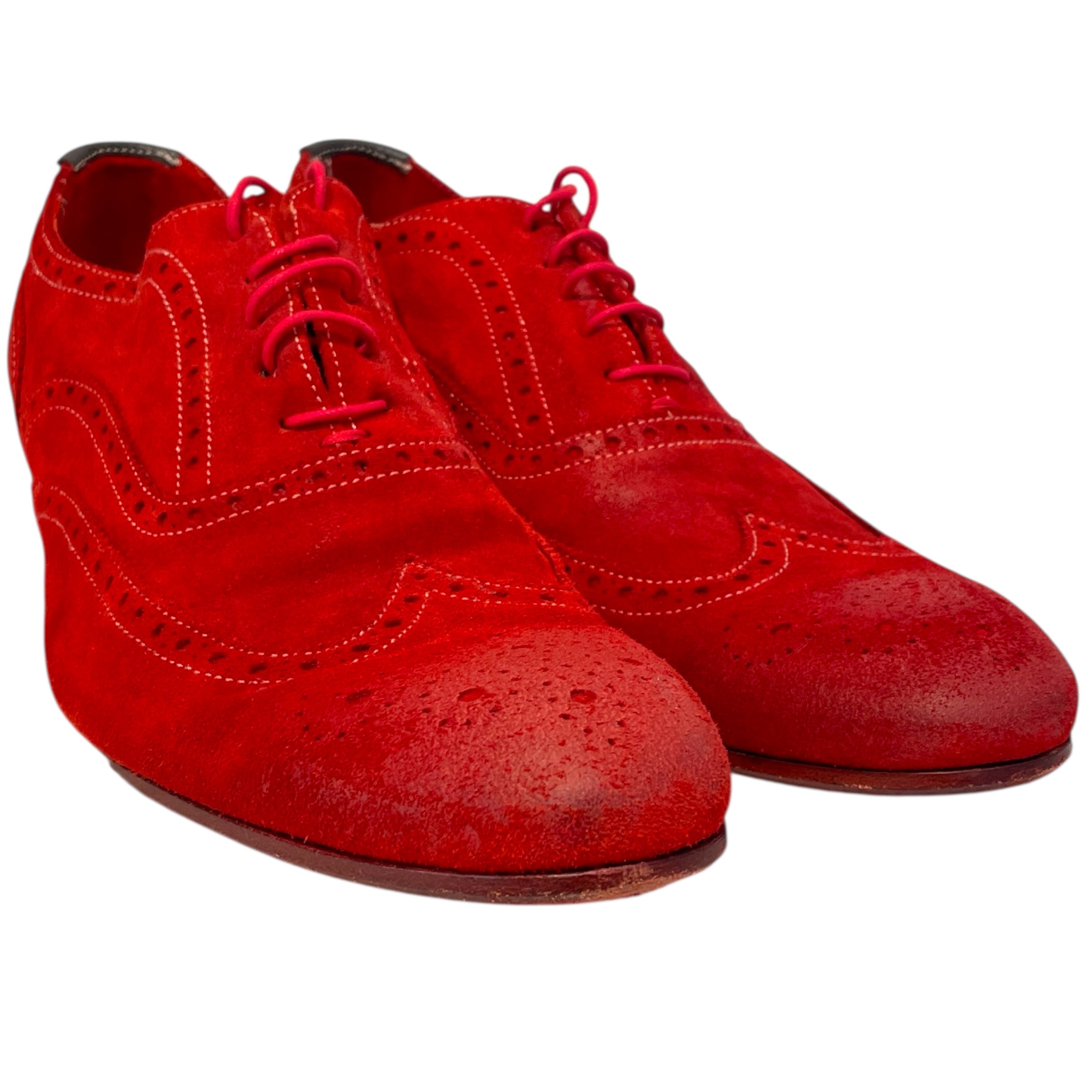 Paul Smith/Loafers/US 10/Suede/RED/Brogue Red view 1