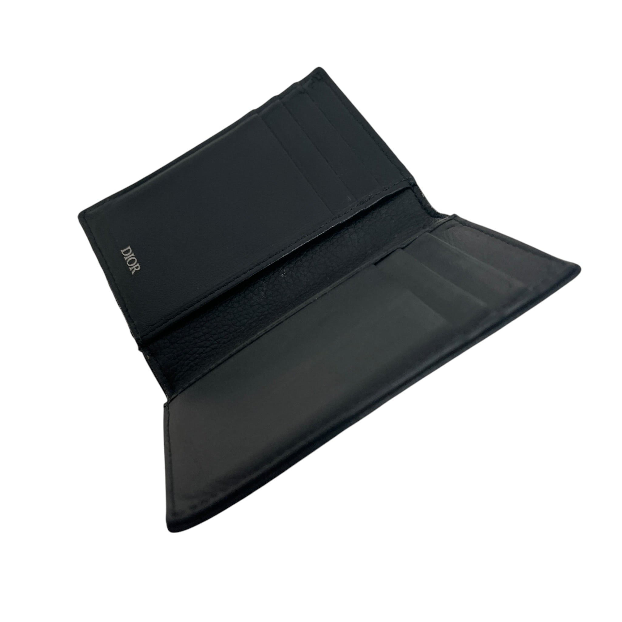 Christian Dior/Bifold Wallet/All Over Print/Leather/KHK/M's/Saddle Bifold Card Holder view 4