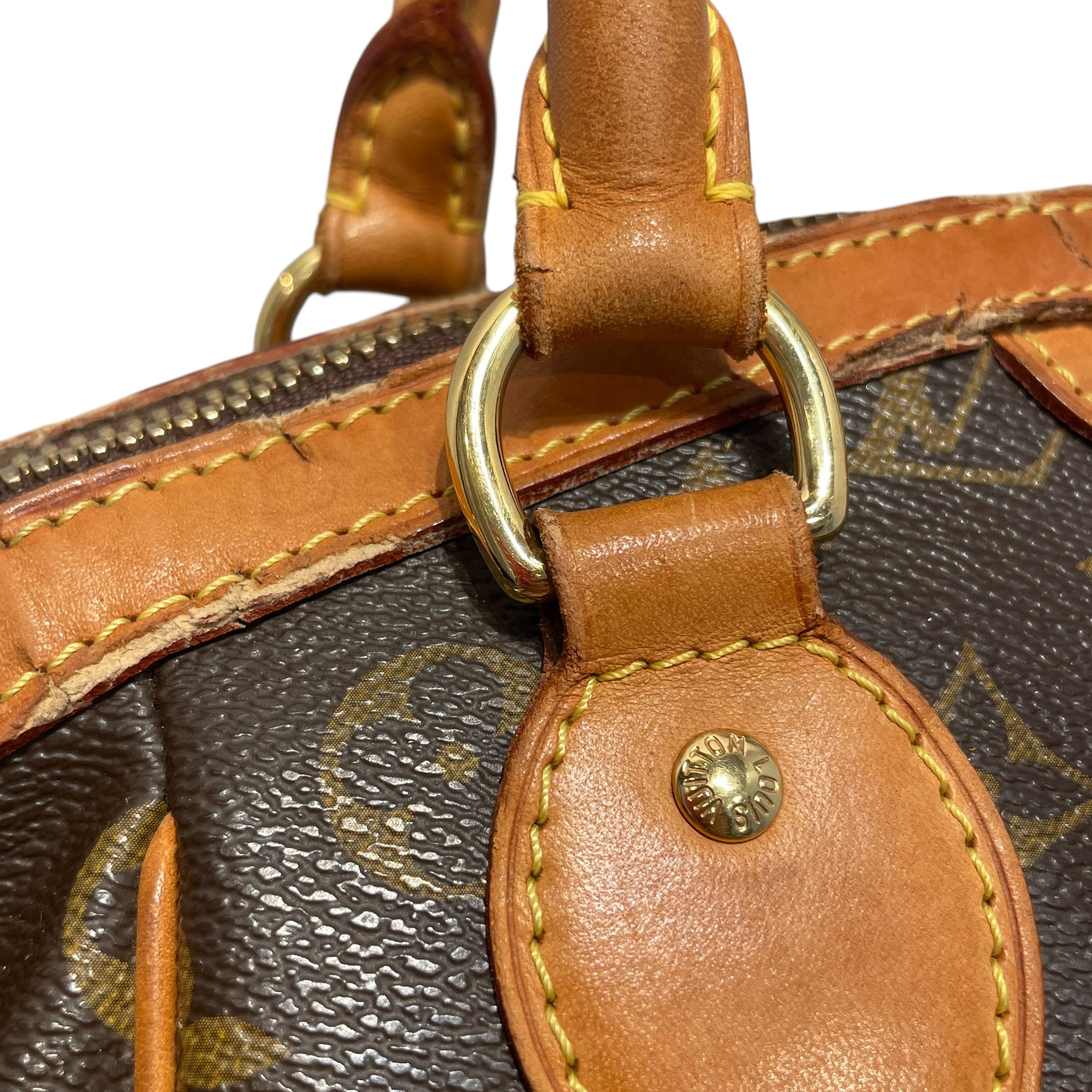 LOUIS VUITTON/Hand Bag/Monogram/Leather/BRW/Tivoli PM view 7